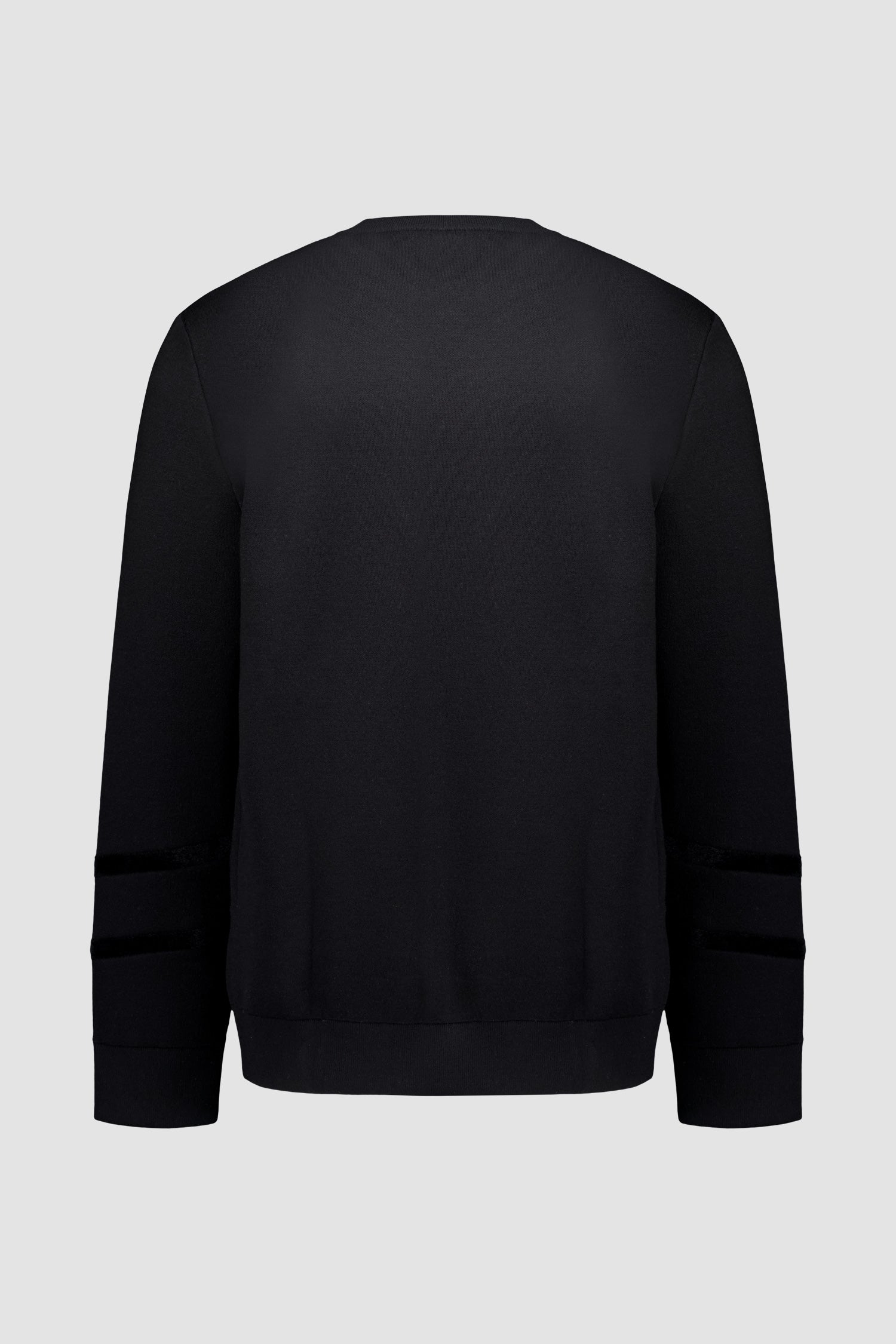 Zilli Black Round Neck Lion Sweater