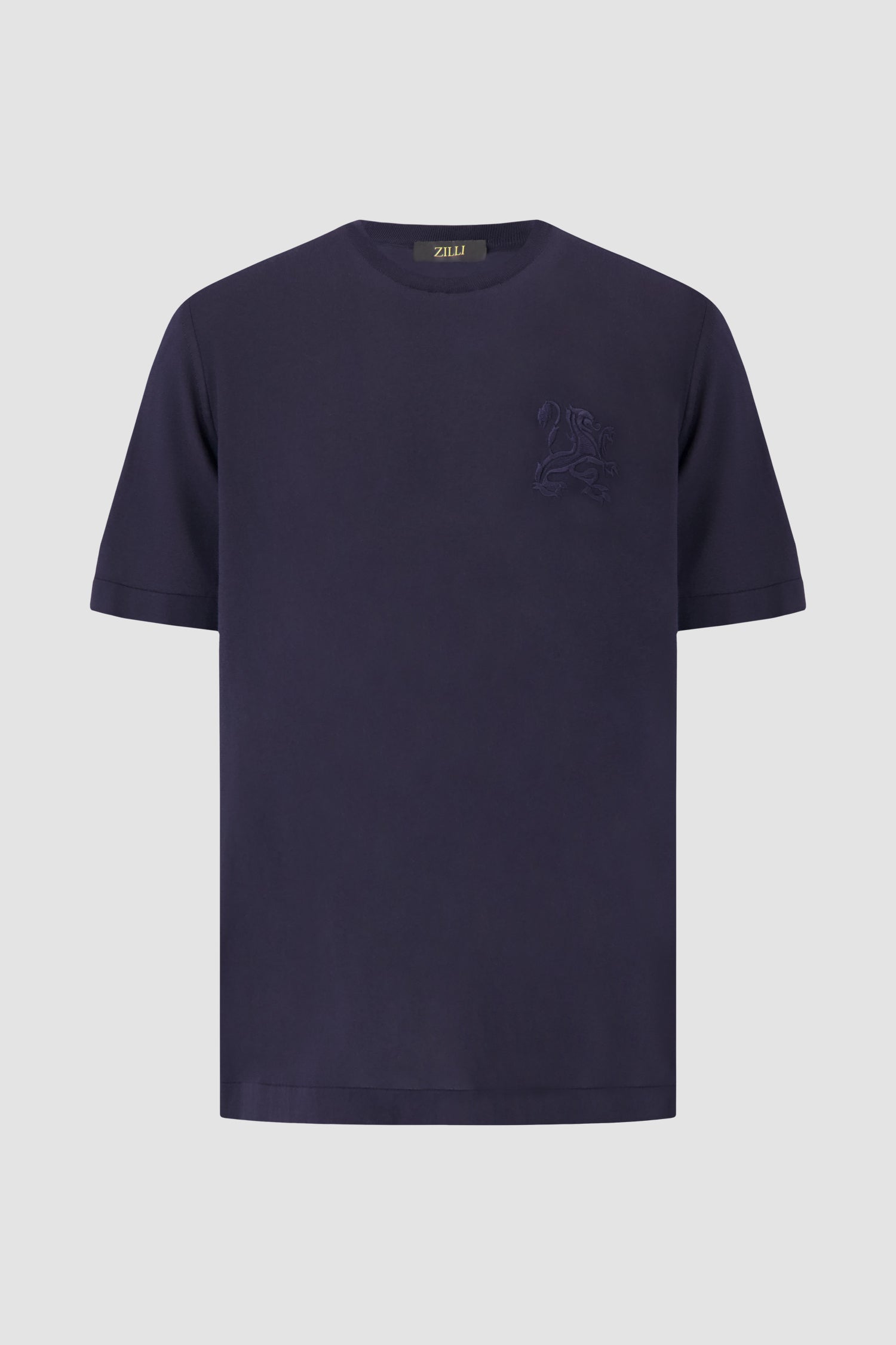 Zilli Navy Knitwear Sweater T-shirt