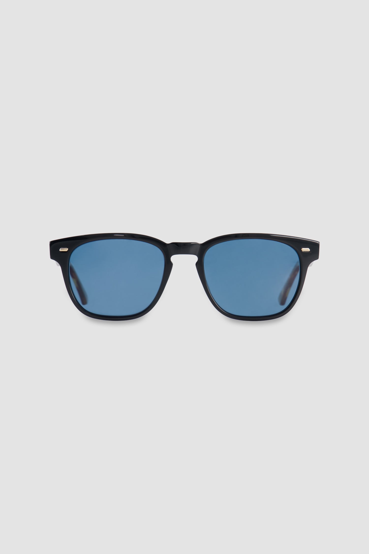 Masunaga Black/Blue Koki Sunglasses