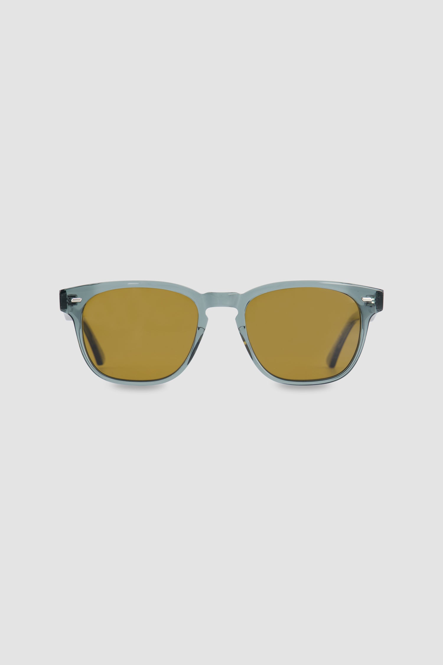 Masunaga Green/Brown Koki Sunglasses