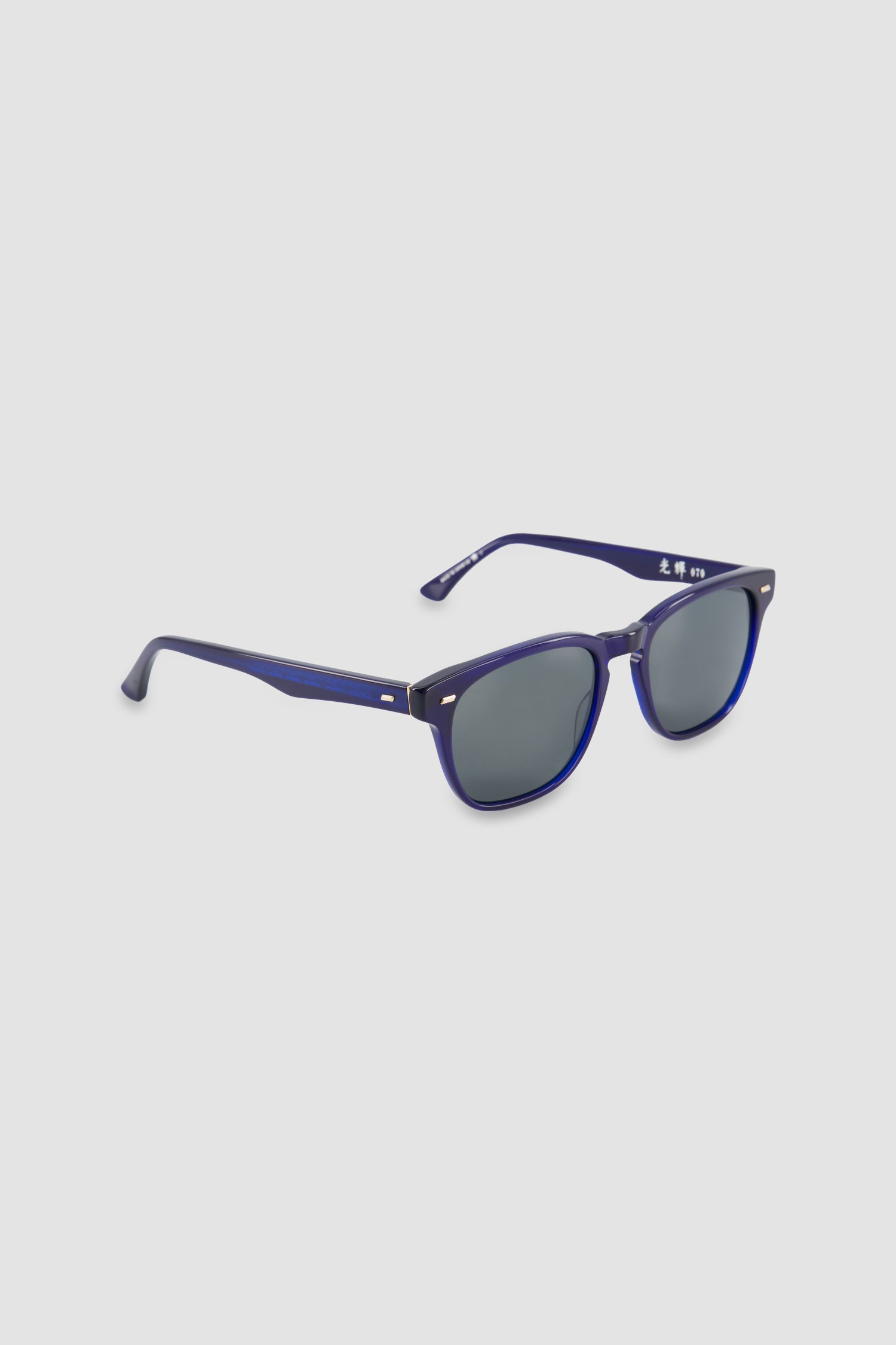 Masunaga Black/Blue Koki Sunglasses