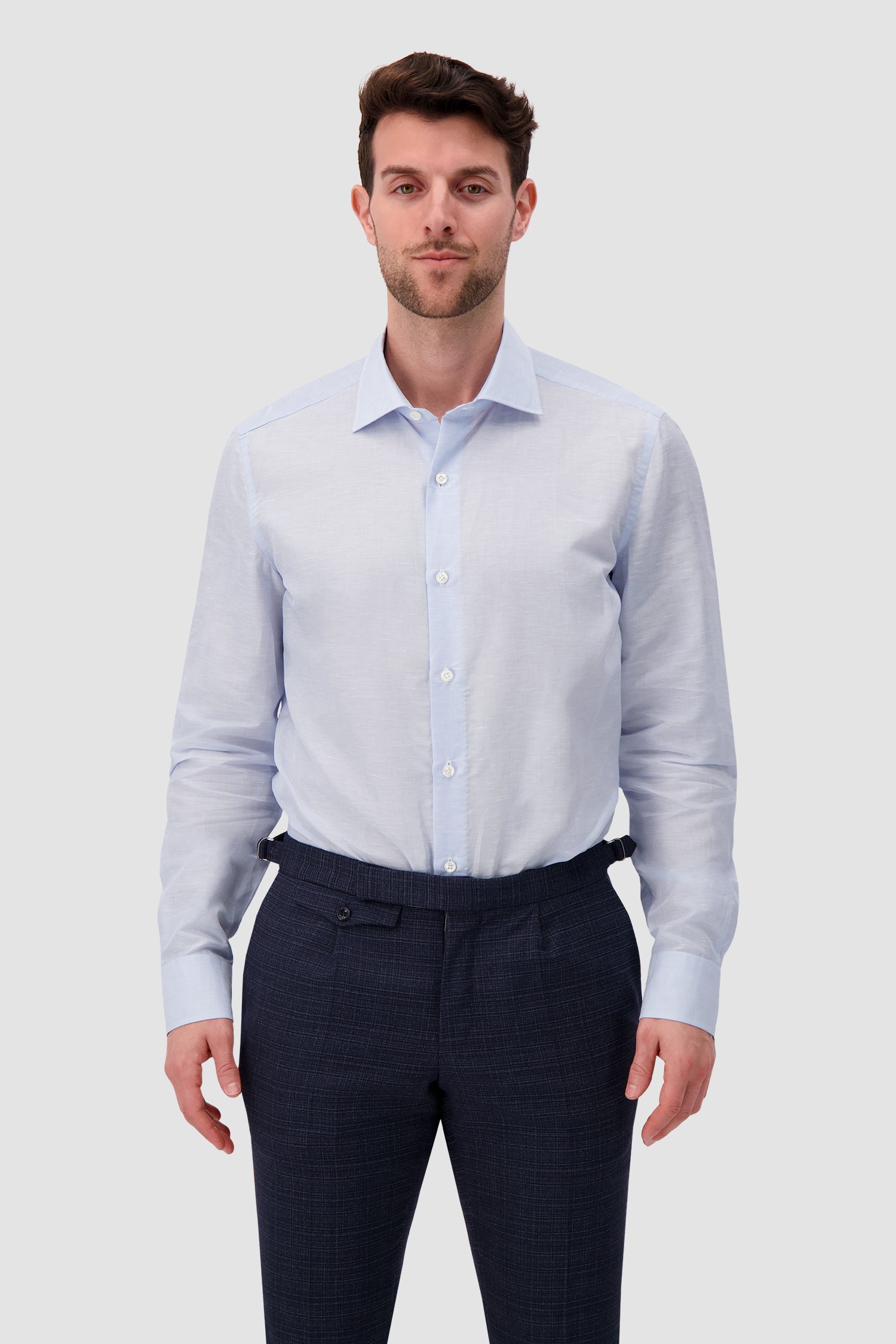 Luigi Borrelli Zephir Lino Shirt