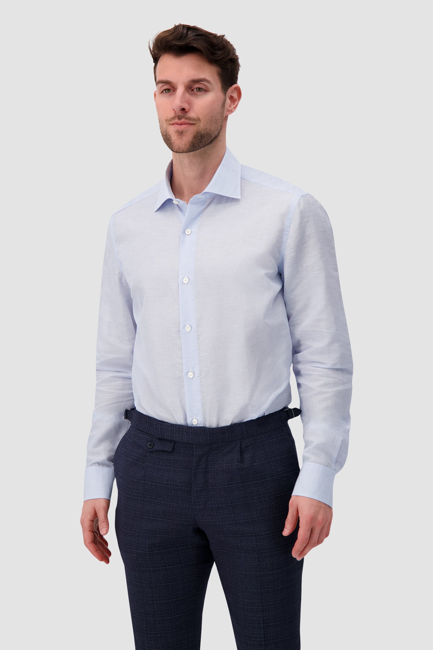 Luigi Borrelli Zephir Lino Shirt
