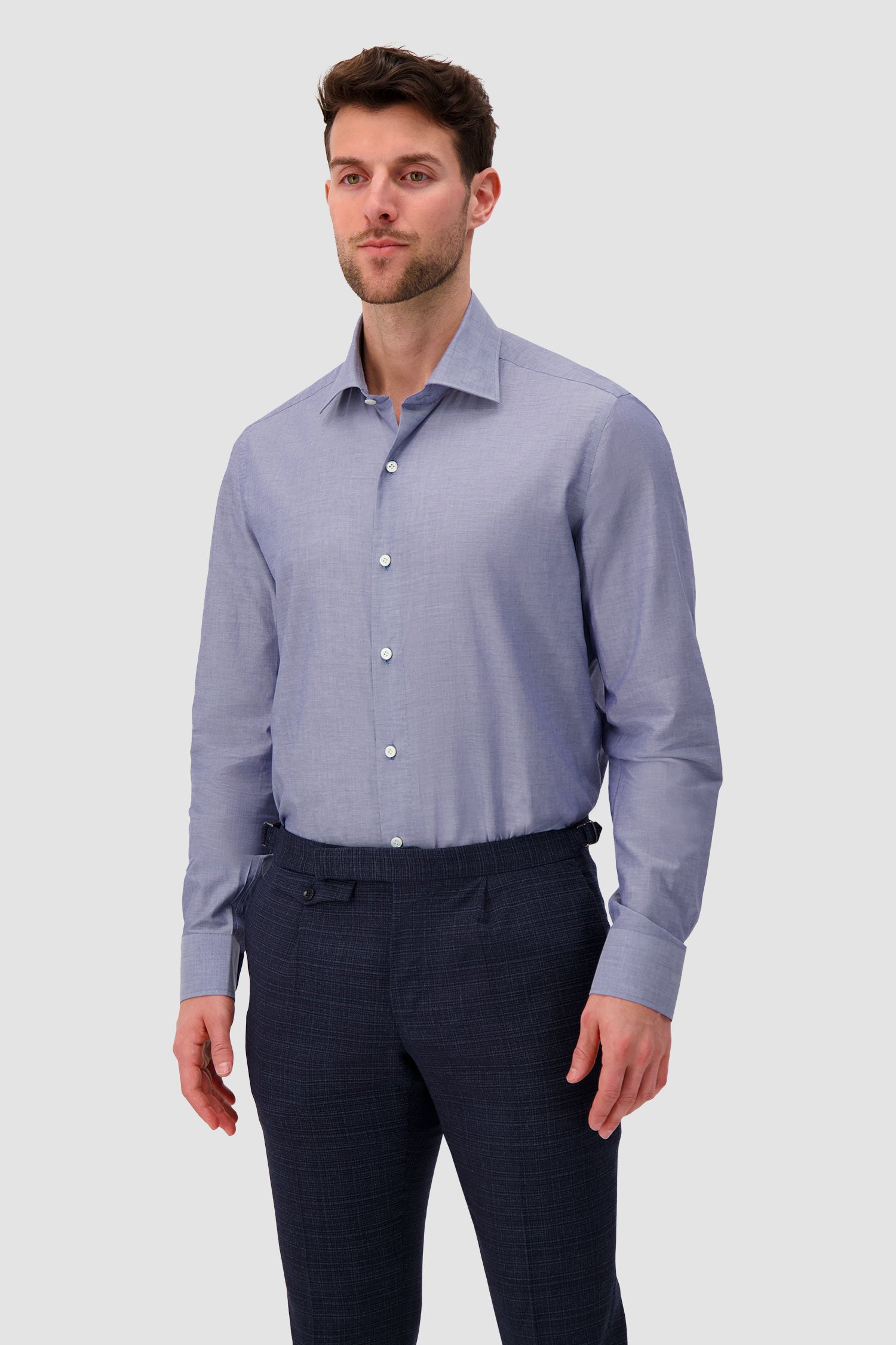Luigi Borrelli Mussola Shirt