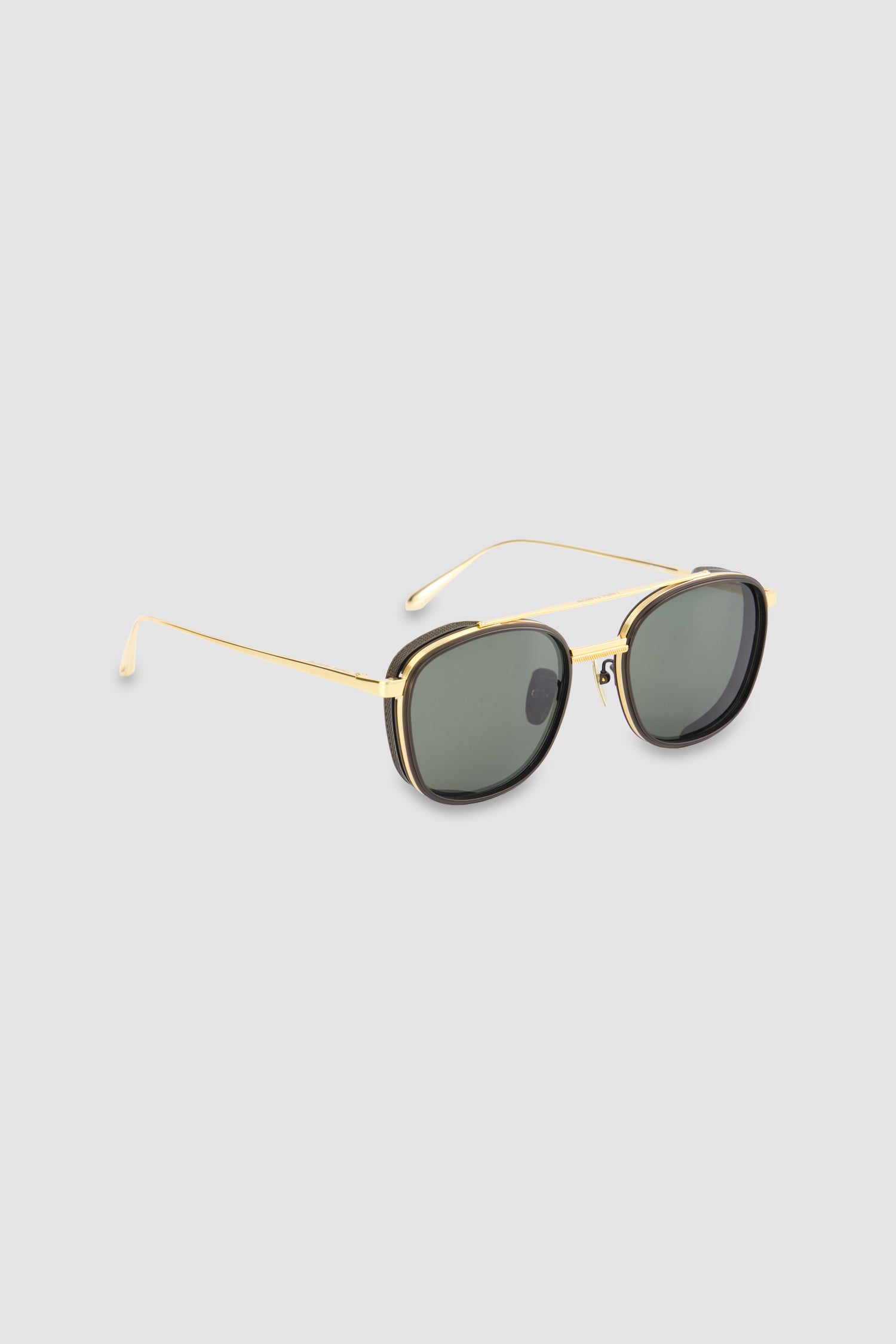 Linda Farrow Black/Gold Varo Sunglasses