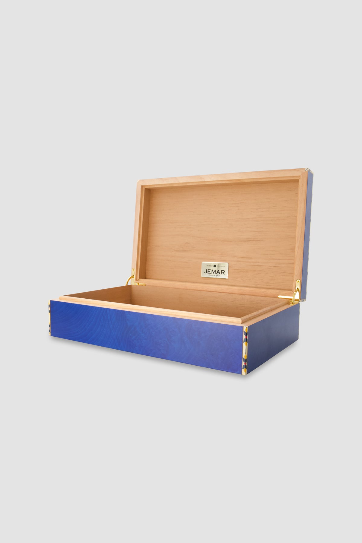 Jemar Blue Cigar Humidor