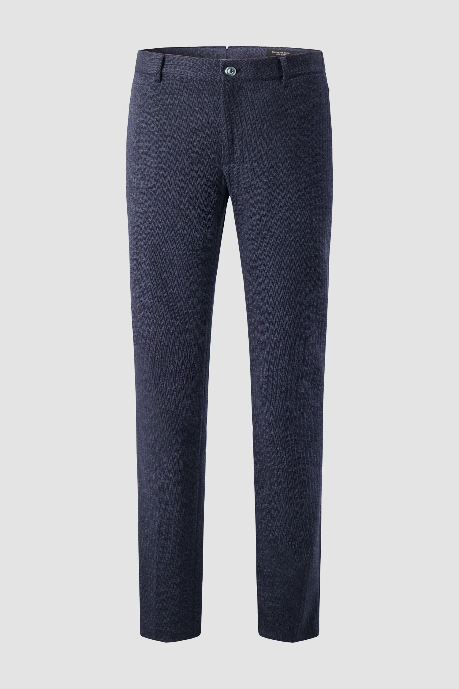 Stefano Ricci Navy Wool Sport Trousers