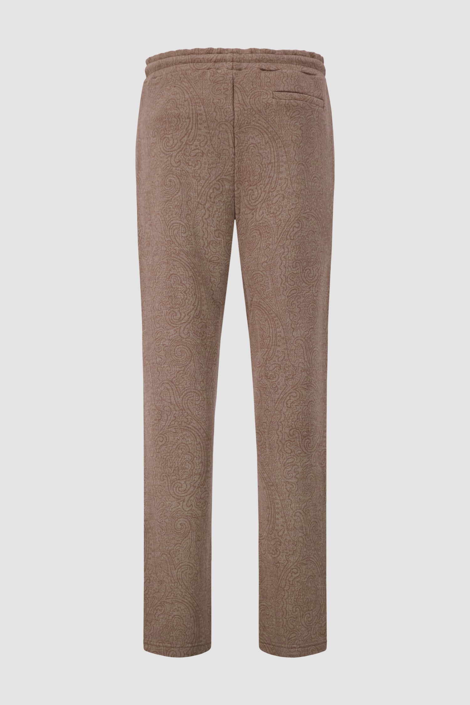 Etro Milano Beige Paisley Knit Jogger Pants
