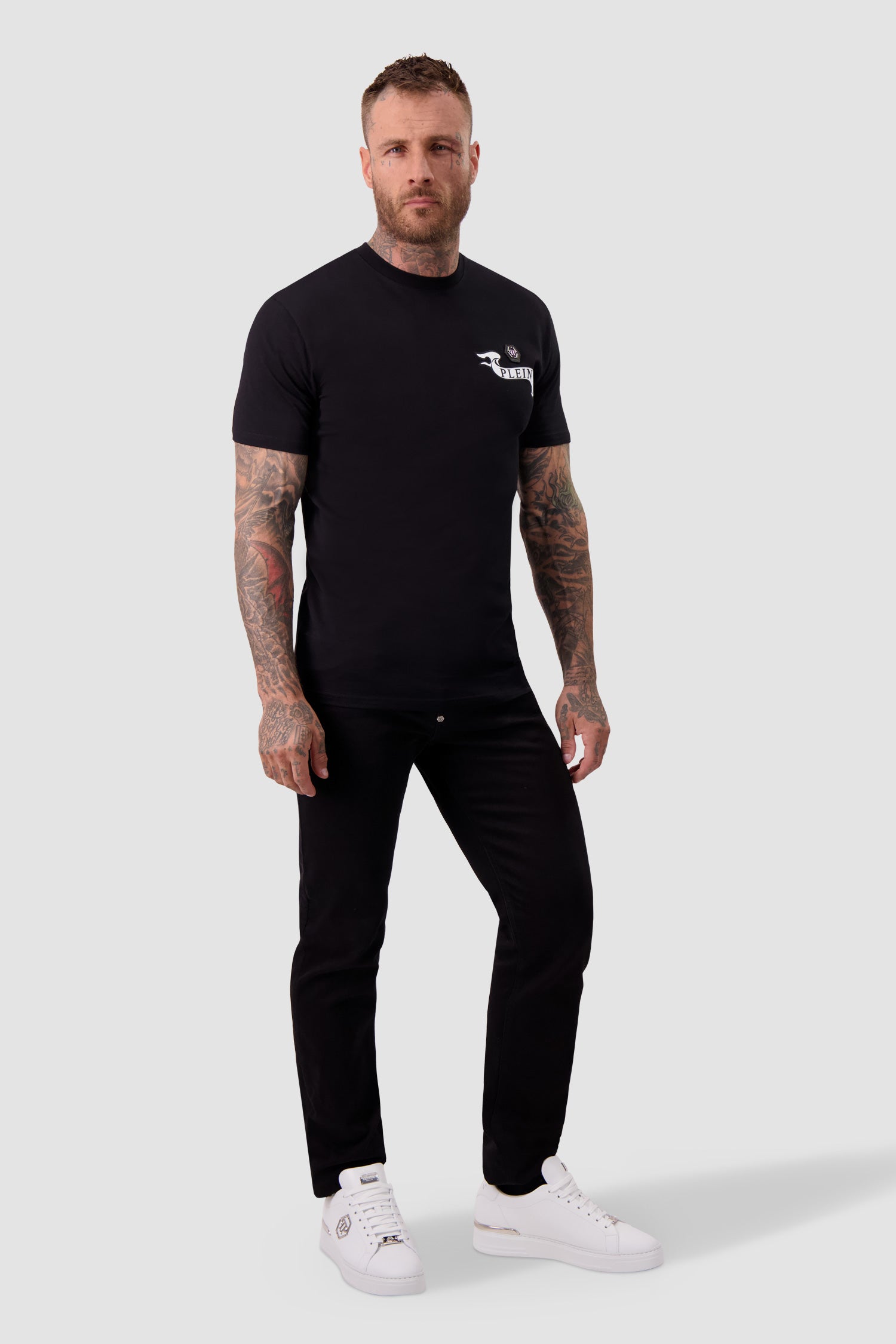 Philipp Plein Round Neck SS Love Angel T-Shirt