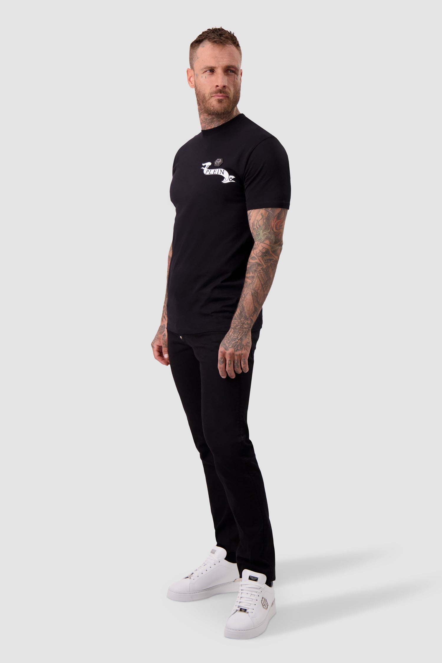 Philipp Plein Round Neck SS Love Angel T-Shirt