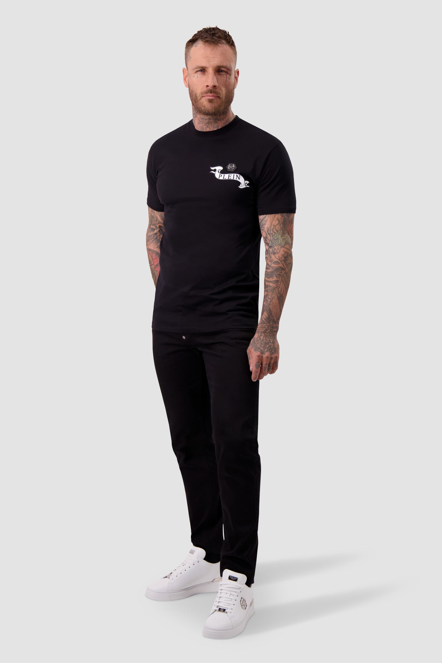 Philipp Plein Round Neck SS Love Angel T-Shirt