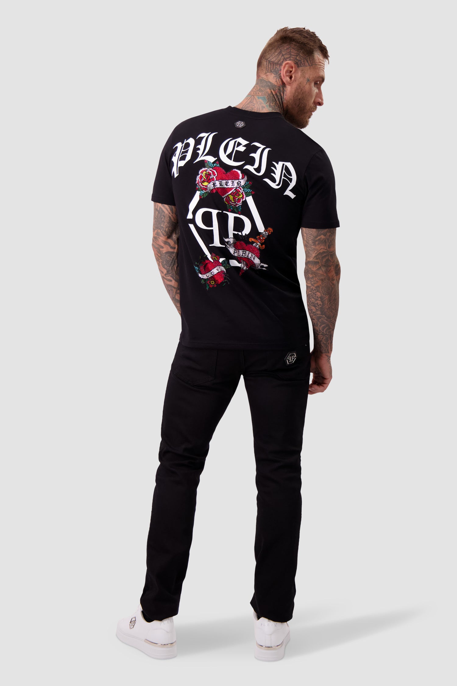 Philipp Plein Round Neck SS Love T-Shirt