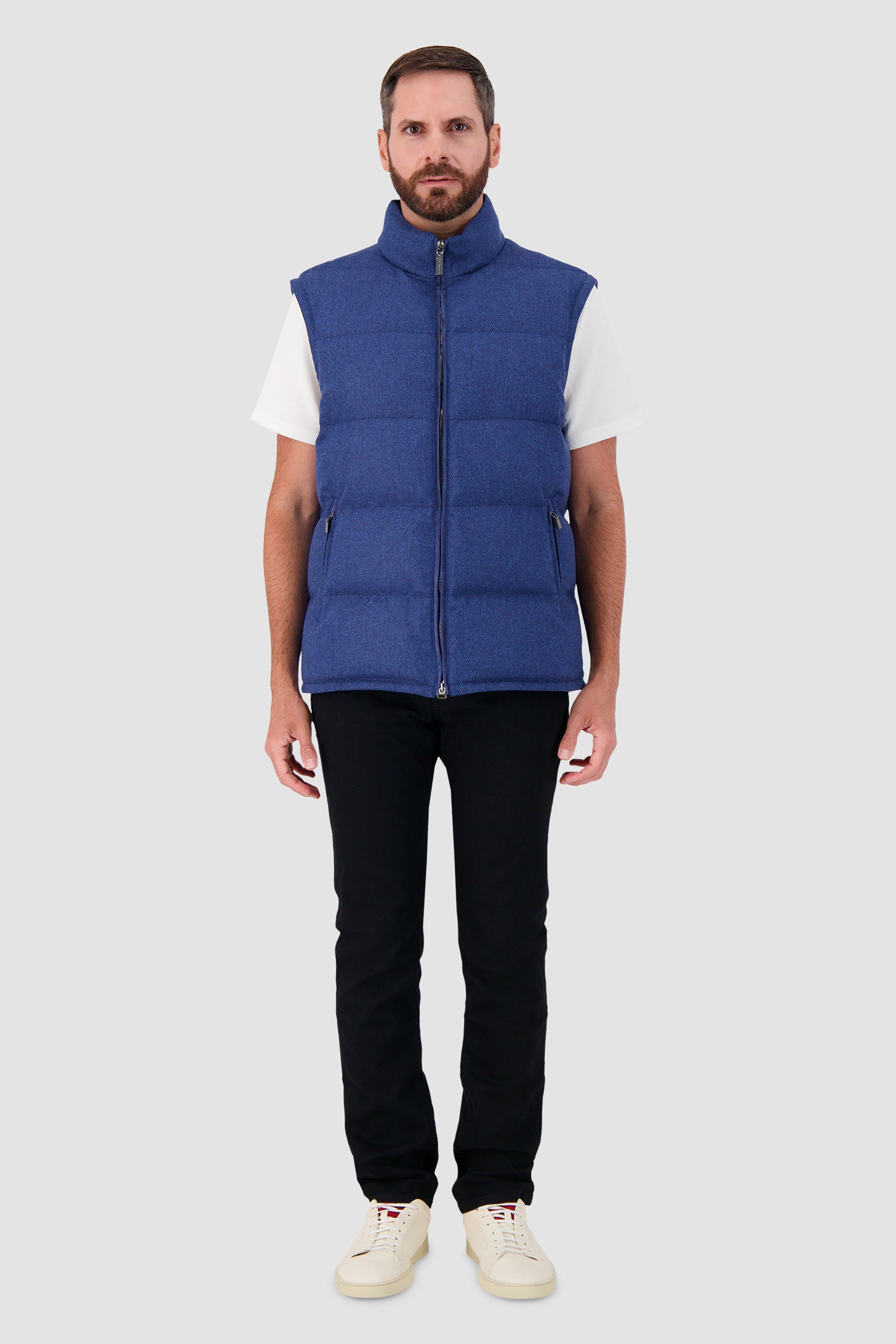 Hettabretz Blue Down Vest
