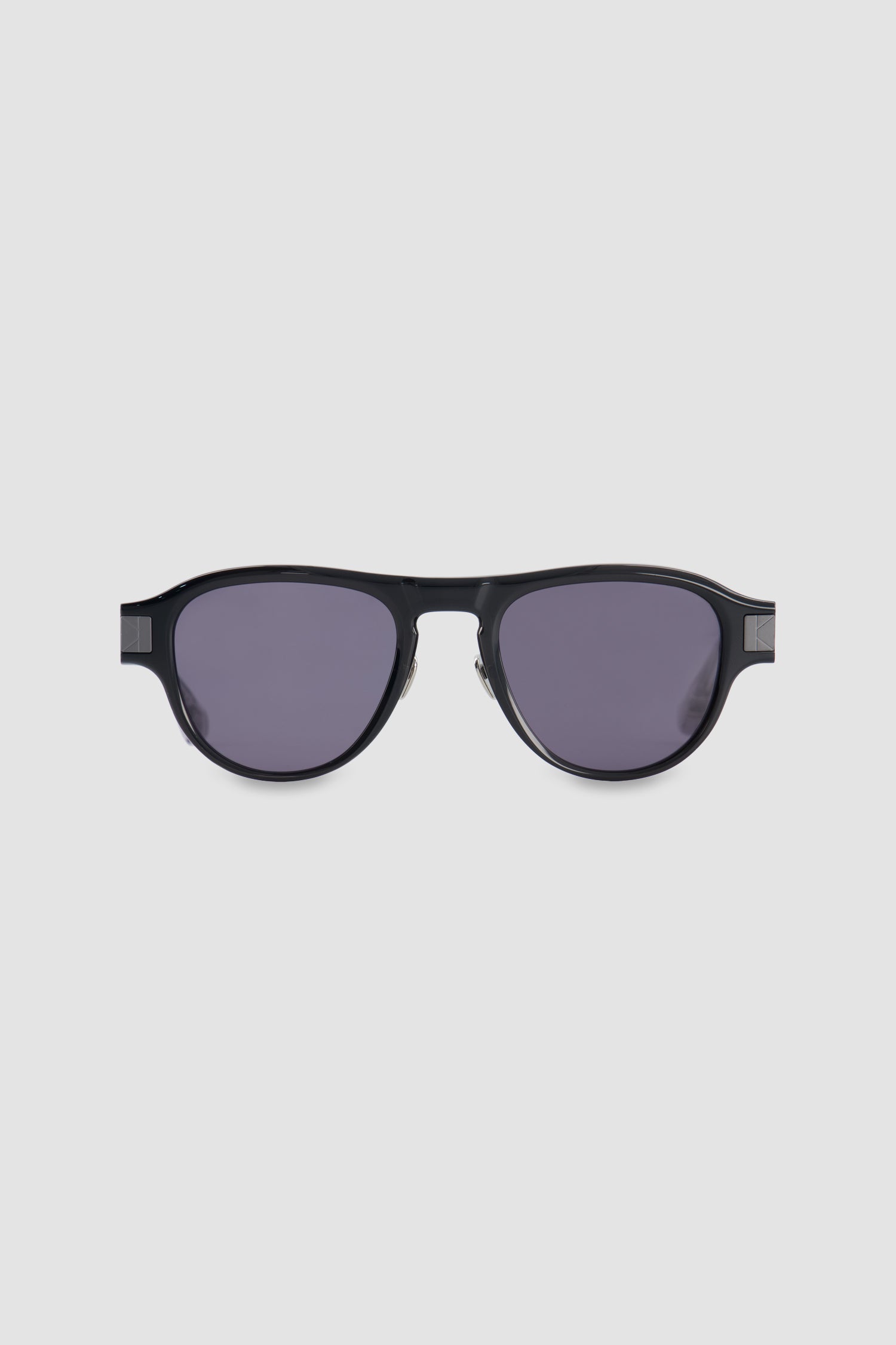 Masunaga Black/Grey Nova Sunglasses