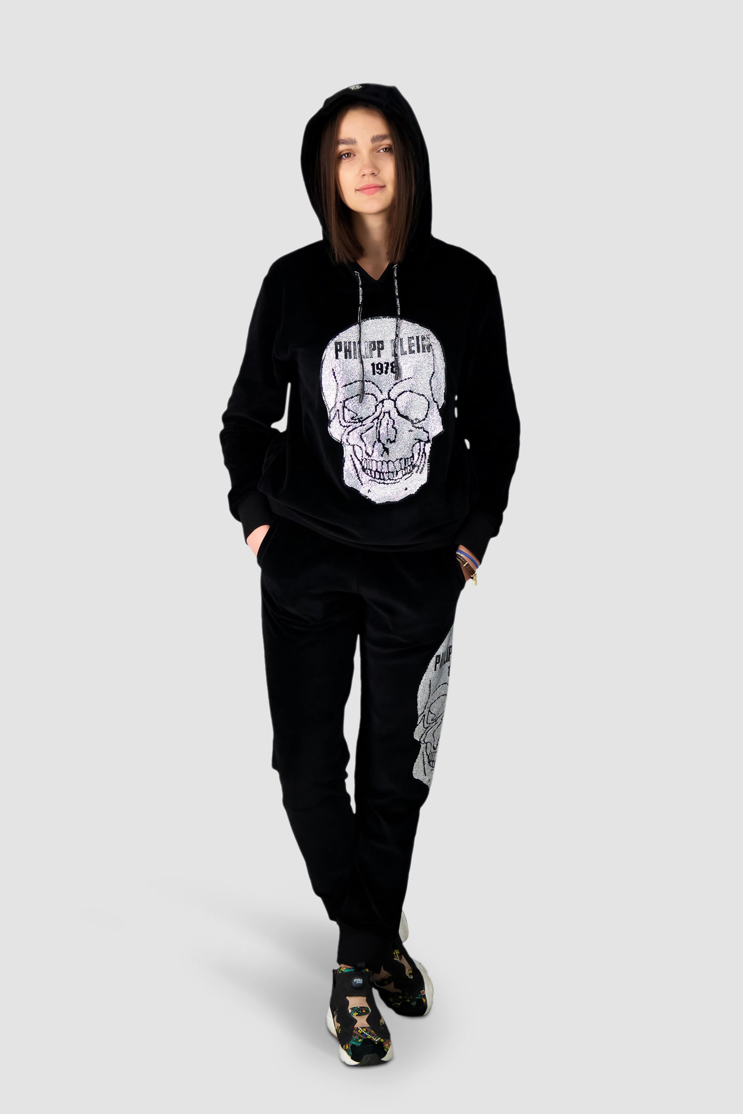 Philipp Plein Skull Hoodie Sweatshirt