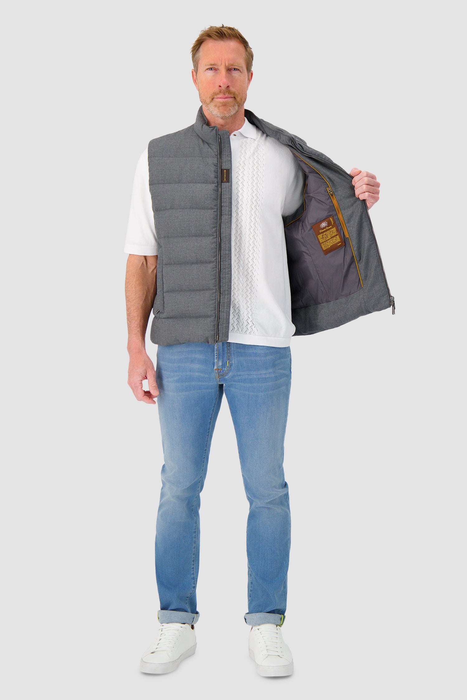 Moorer Stone OLIVER-L Vest