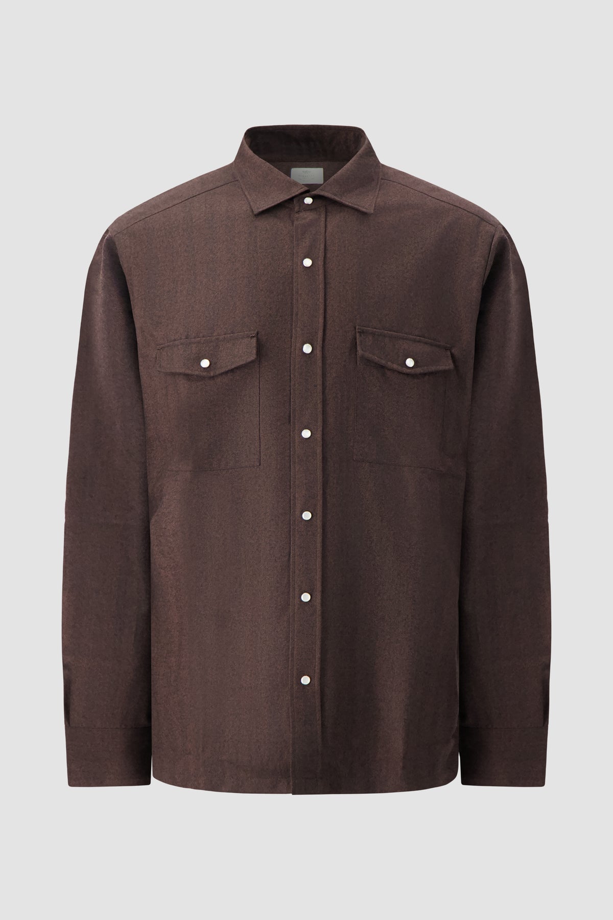 Luigi Borelli Brown Overshirt