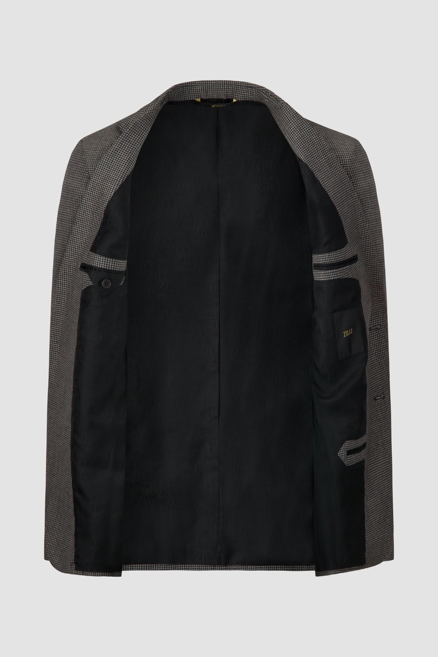 Zilli Grey/Black Paris Whole Lined Blazer