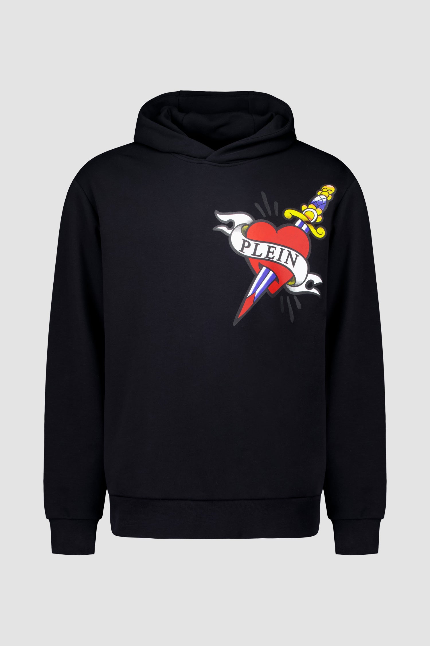 Philipp Plein Black Love Hoodie