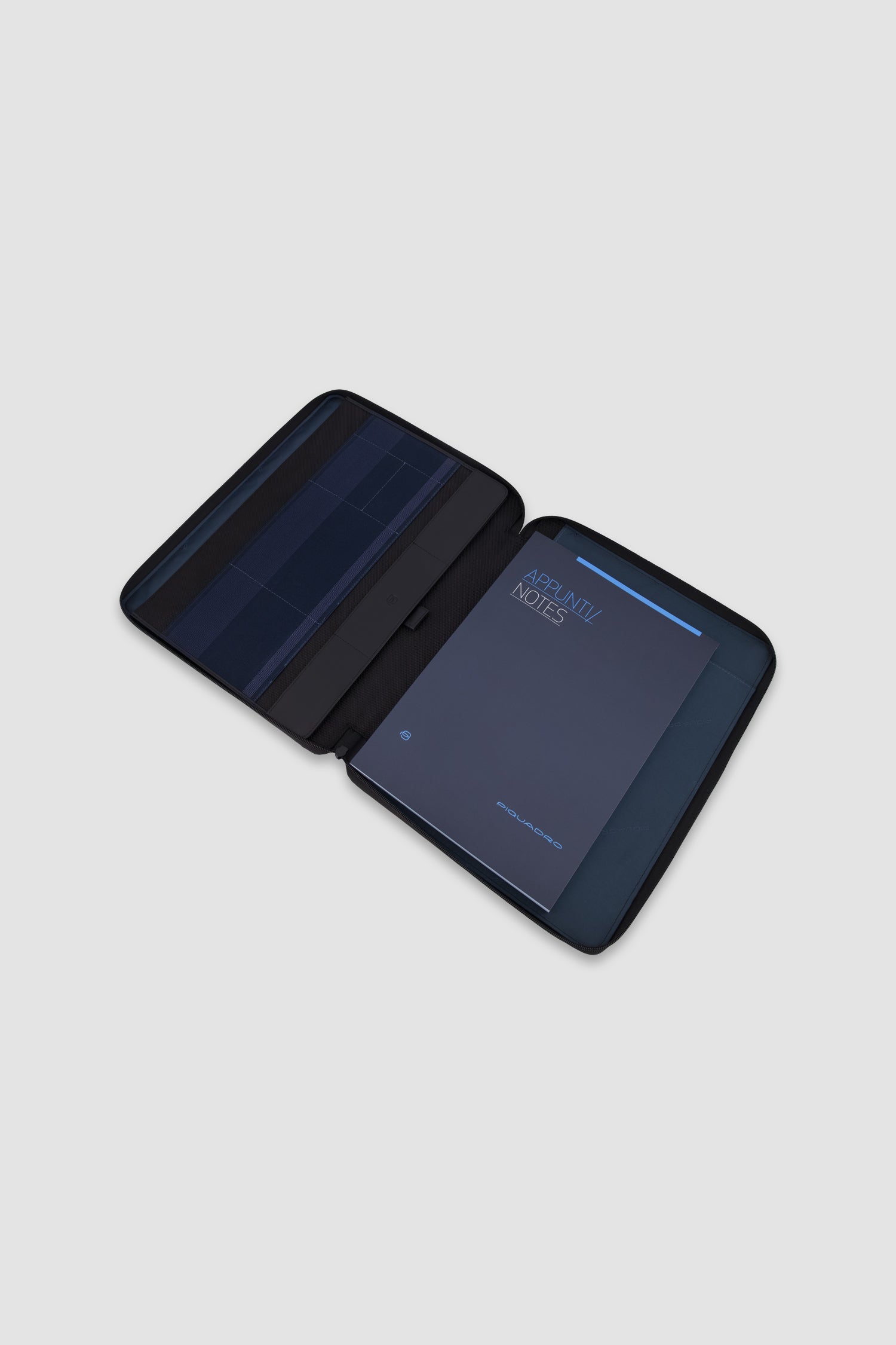 Piquadro Black Notepad / iPad Bag