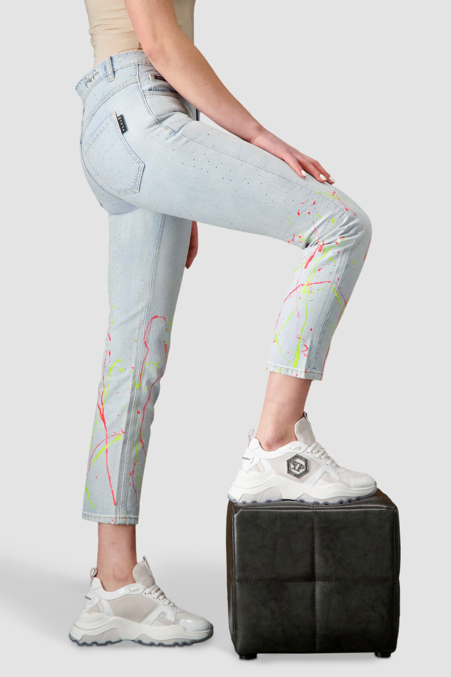 Philipp Plein White Sneakers