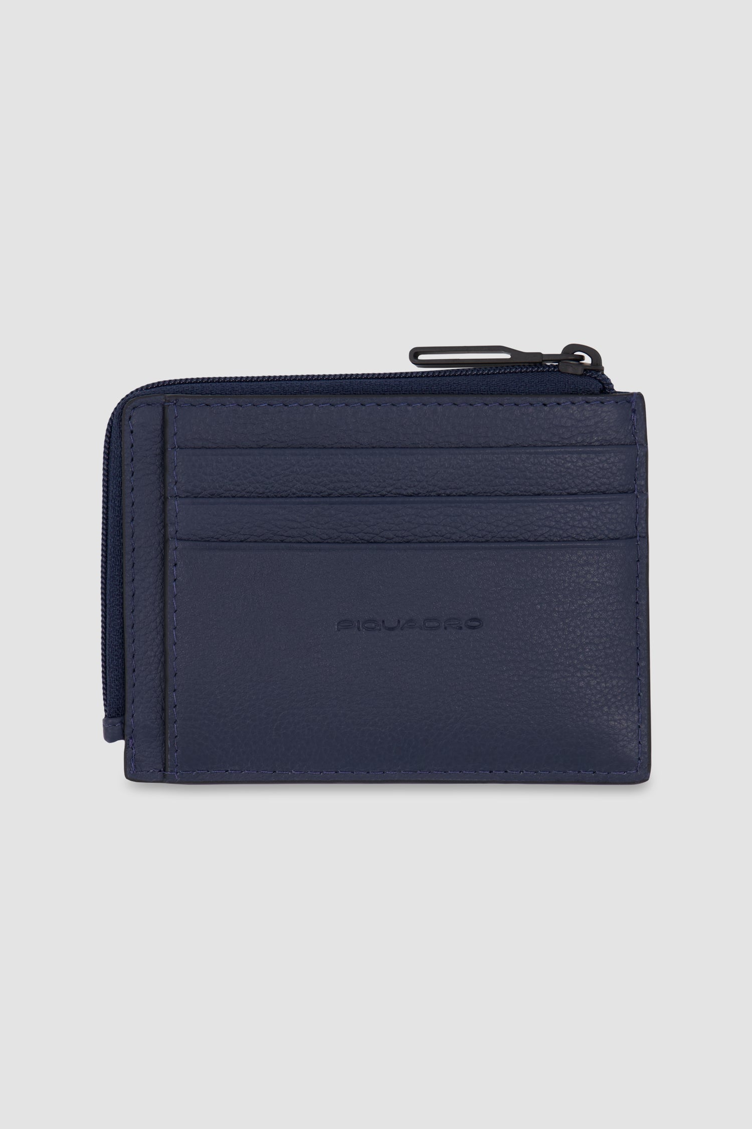 Piquadro Blue Coin Purse and Card Holder