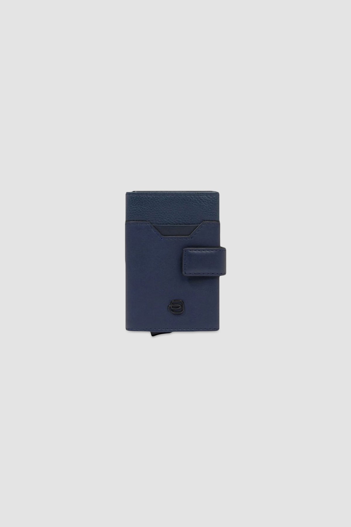 Piquadro Blue Pop-Up Card Holder