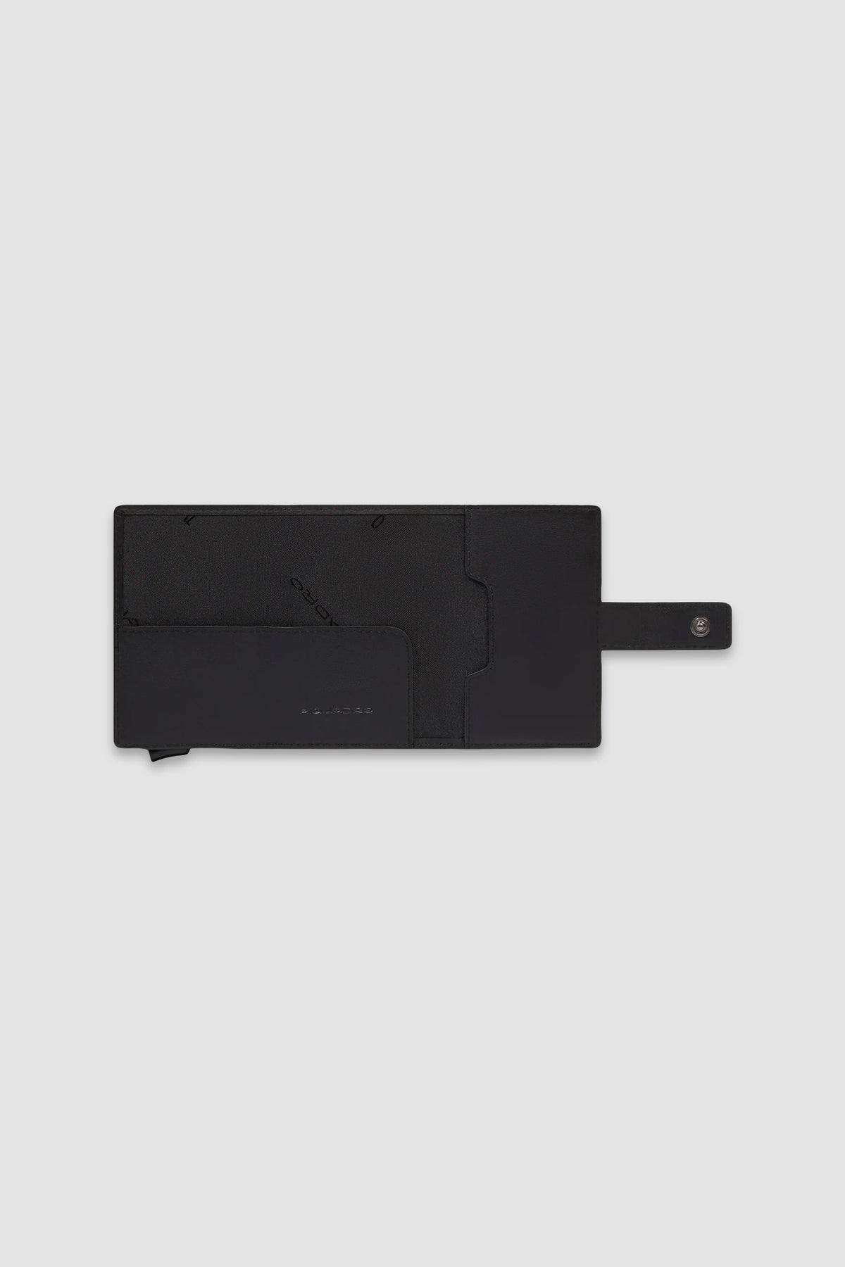 Piquadro Black Pop-Up Card Holder