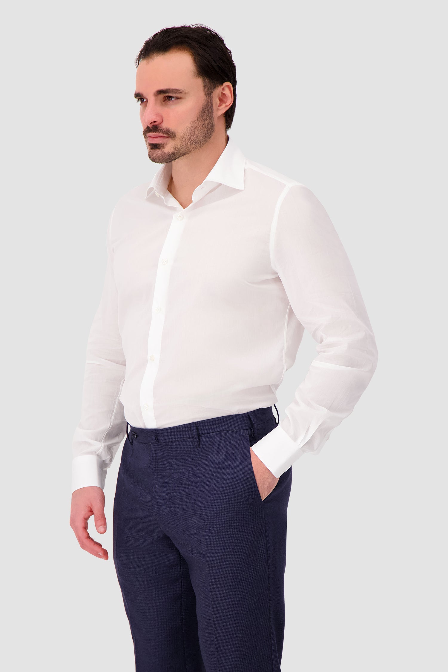 Chemise en Popeline Luigi Borrelli