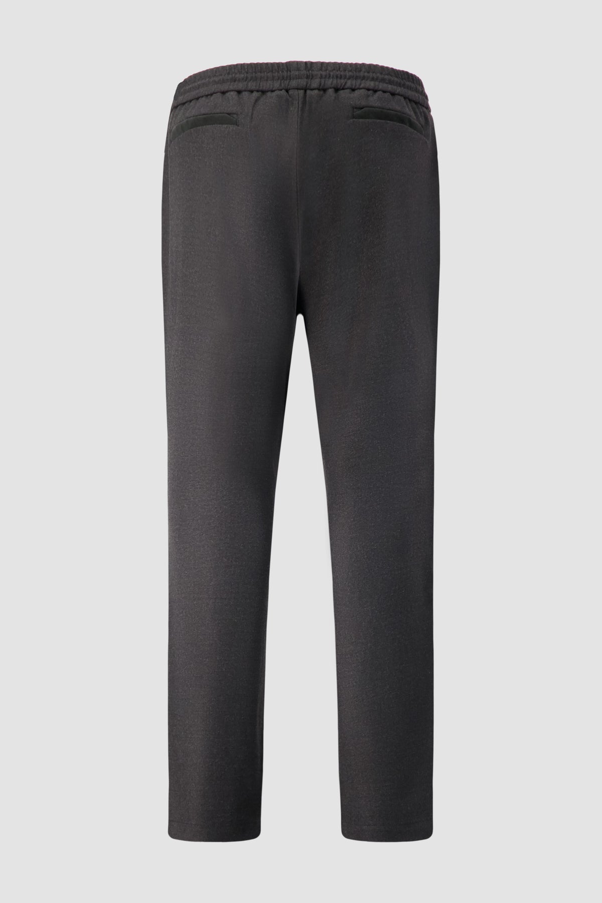 Sease Charcoal Virgin Wool Drawstring Trousers
