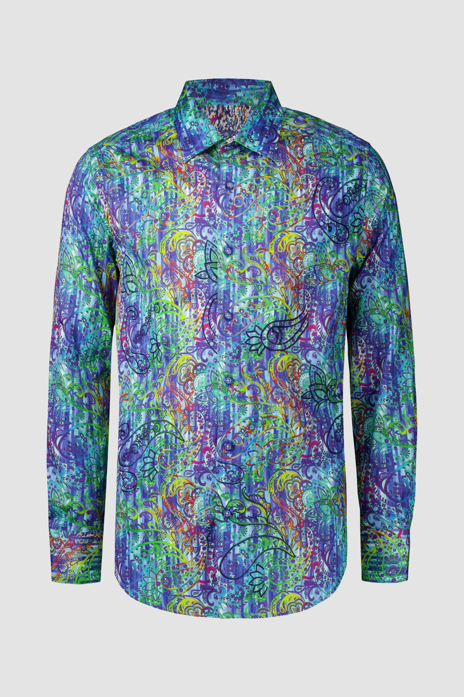 Robert Graham Multicolor Paisely Temple Shirt