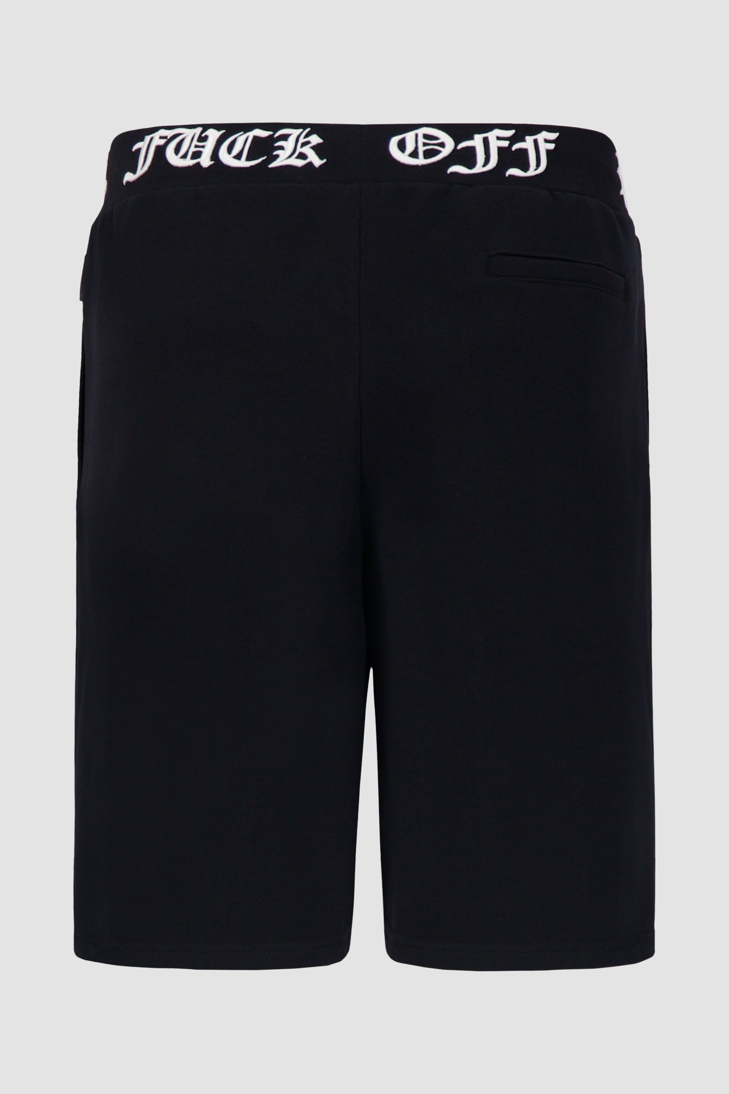 Philipp Plein Black Skull&Bones Jogging Shorts