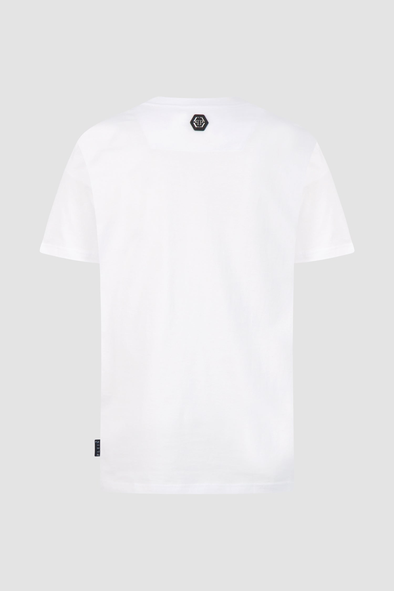 Philipp Plein White Round Neck SS T-Shirt