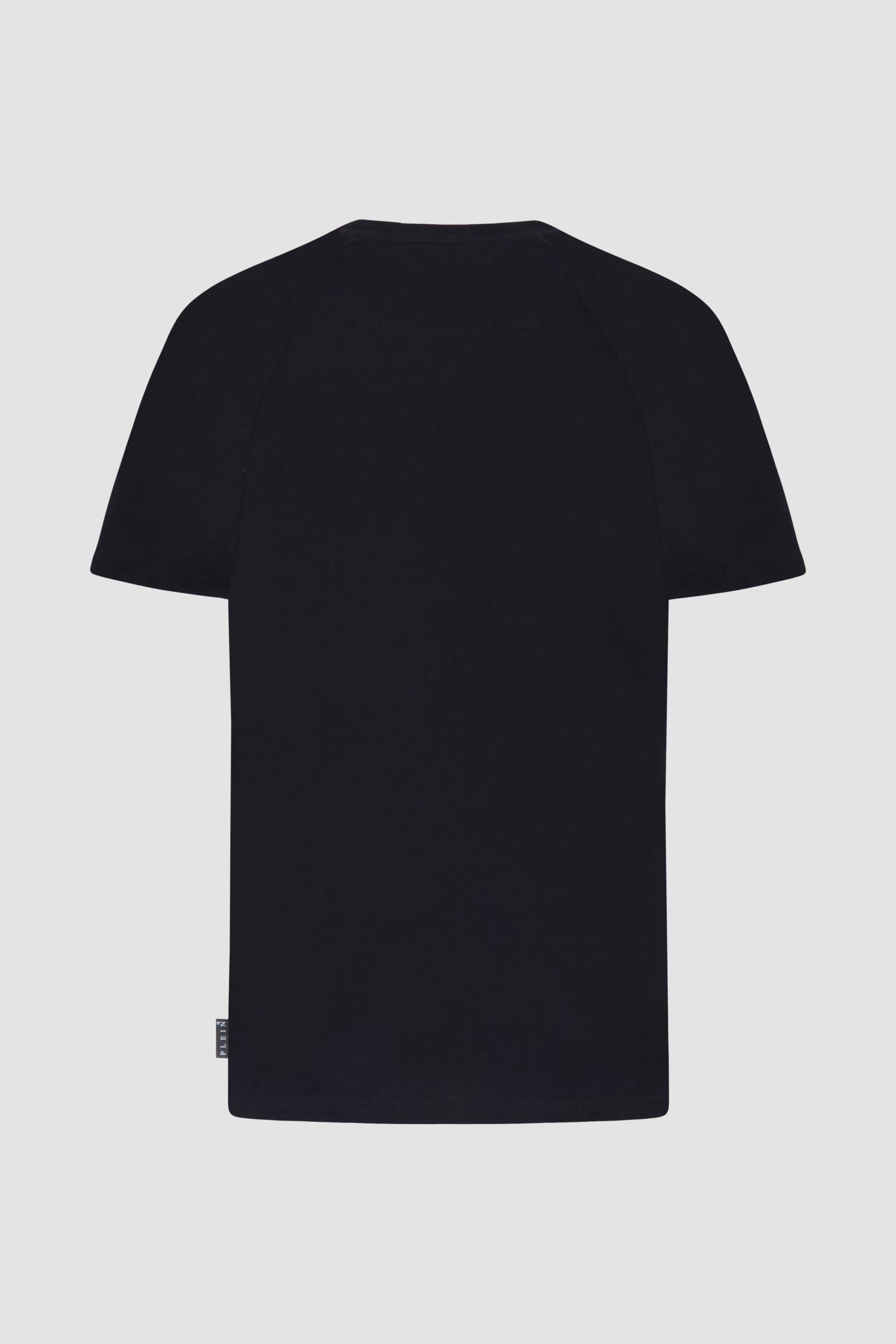 Philipp Plein Black Round Neck SS T-Shirt