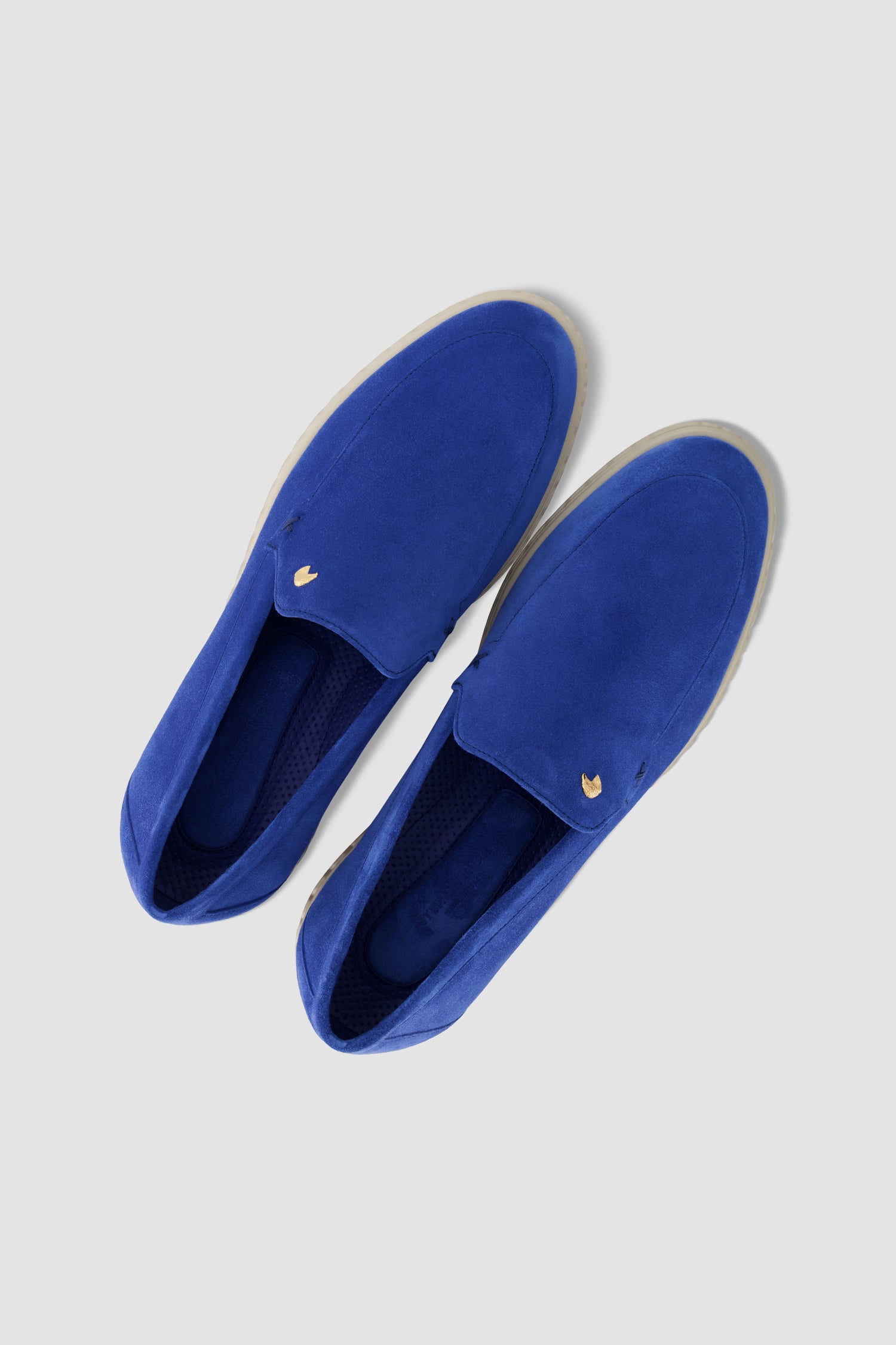 Stefano Ricci Suede Loafers Blue