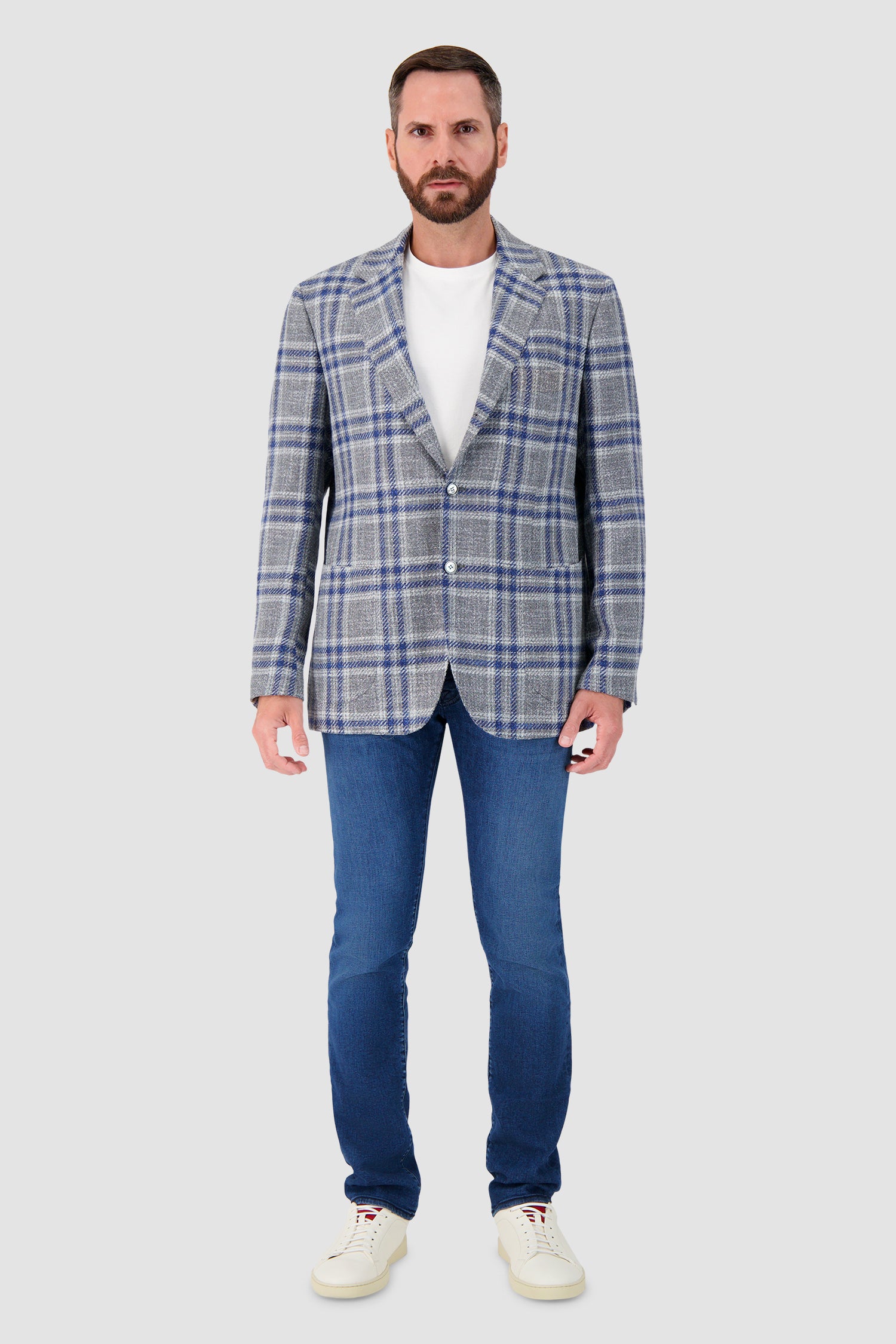 Sartorio Blue/Grey Blazer