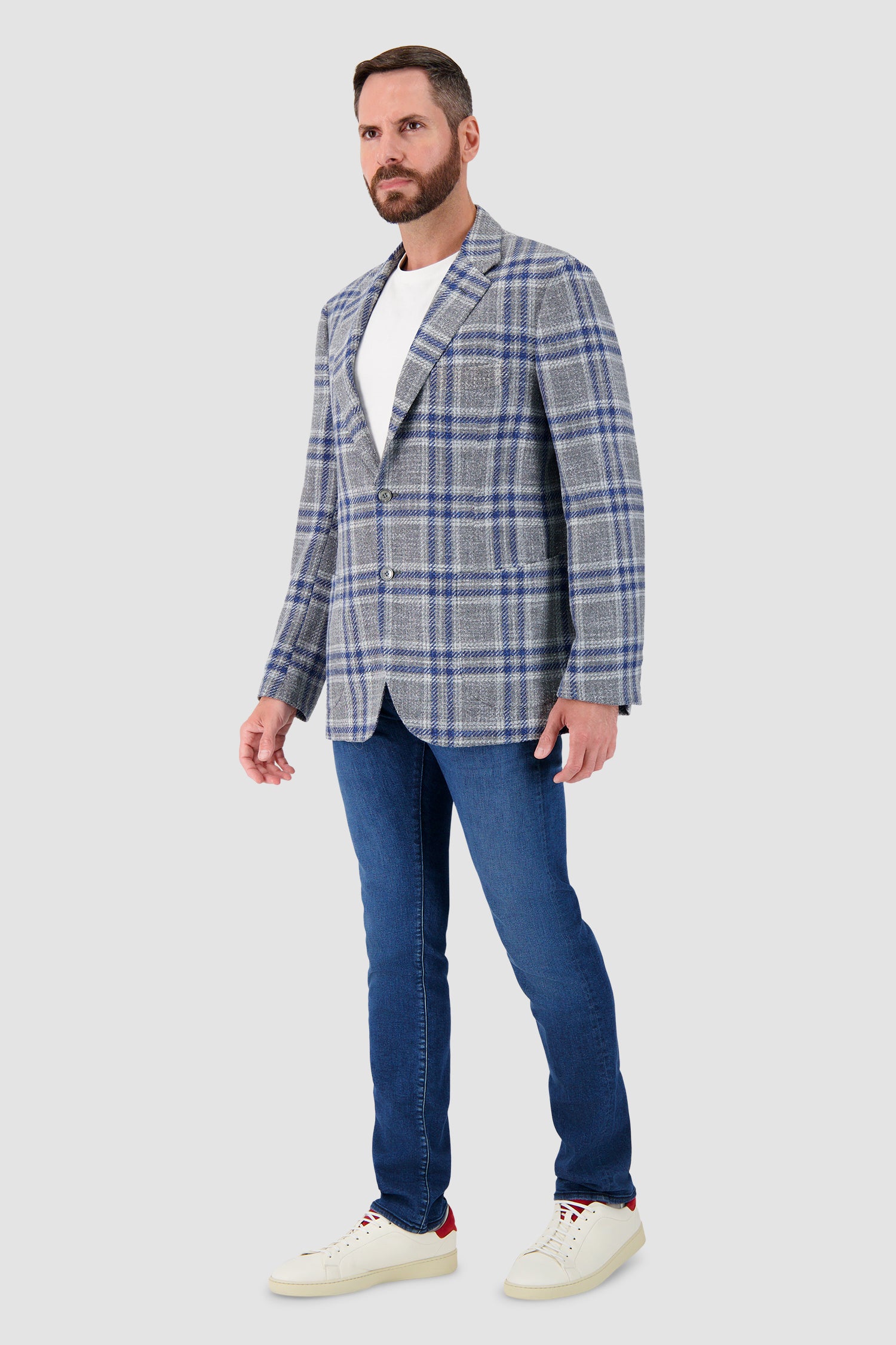Sartorio Blue/Grey Blazer