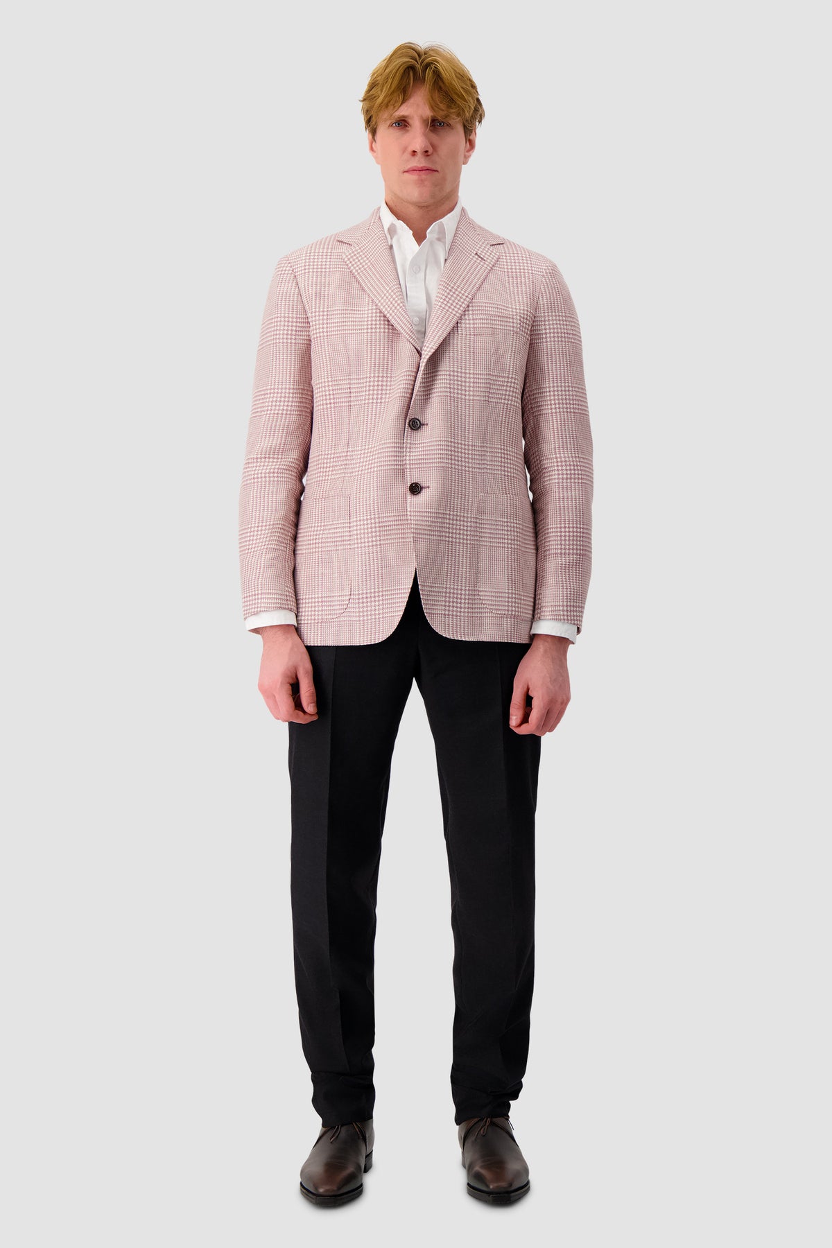 Sartorio Pink/White Blazer