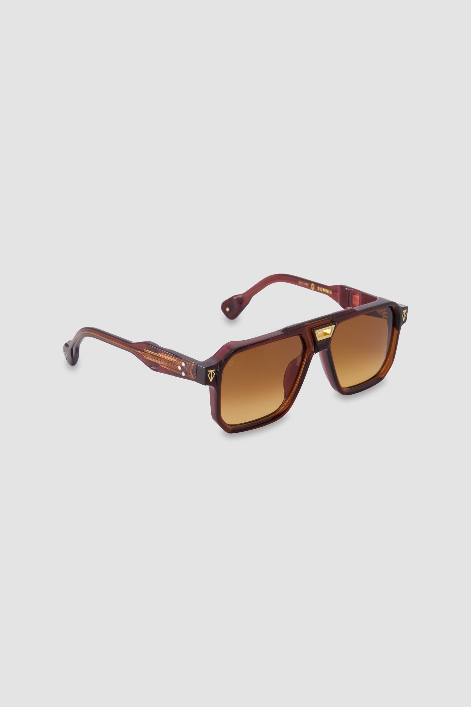 T Henri Burgundy Somnia Sunglasses