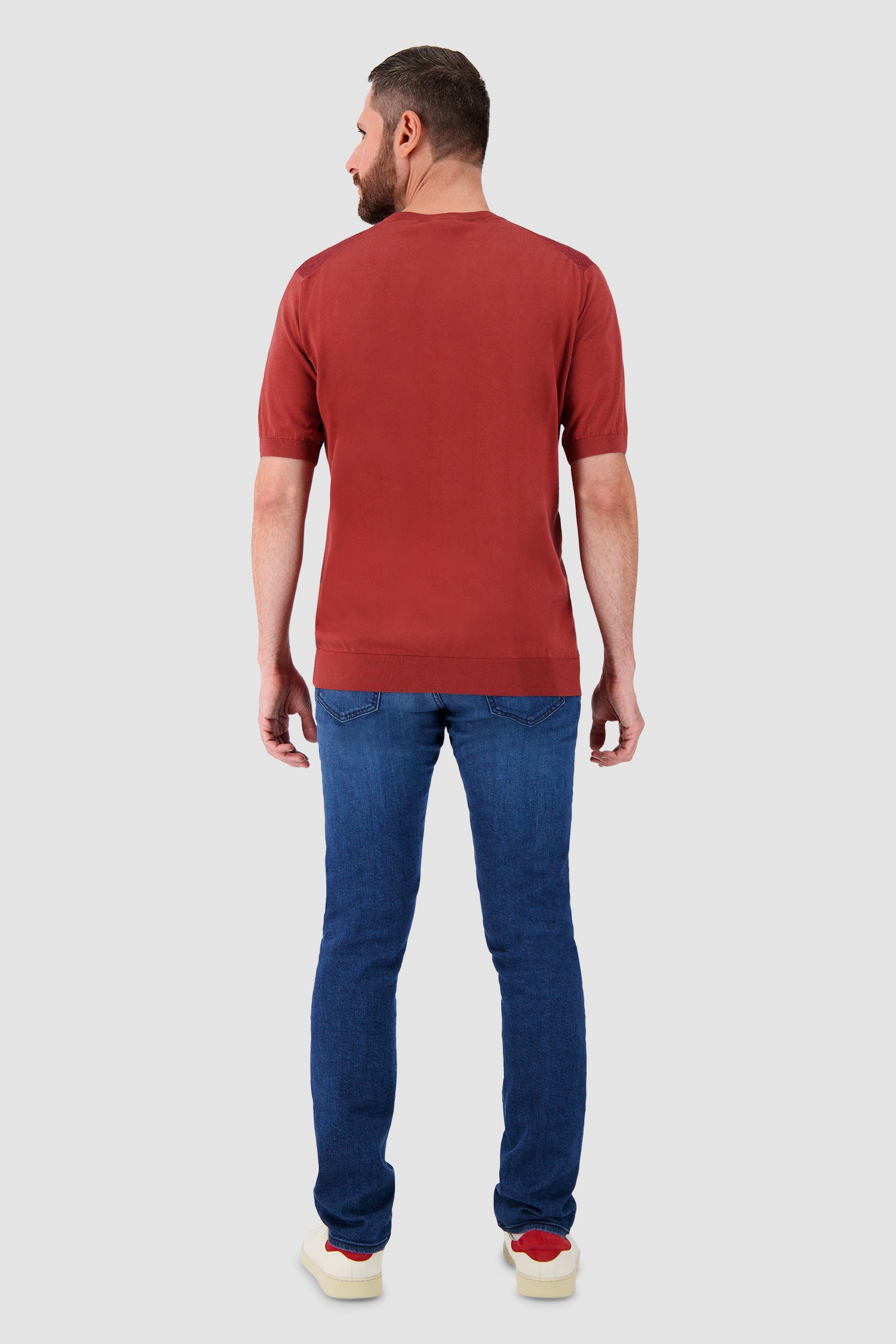 T-shirt Pashmere Carminio/Amaranto