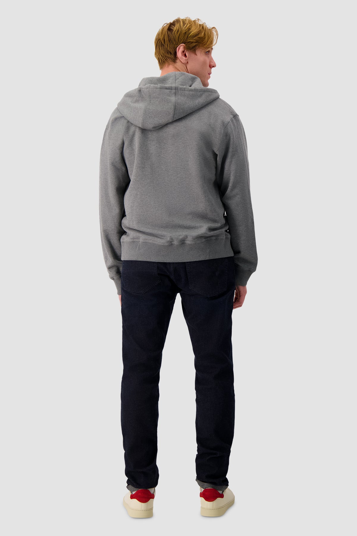 Zilli Grey Zip up Sweatshirt with Hood