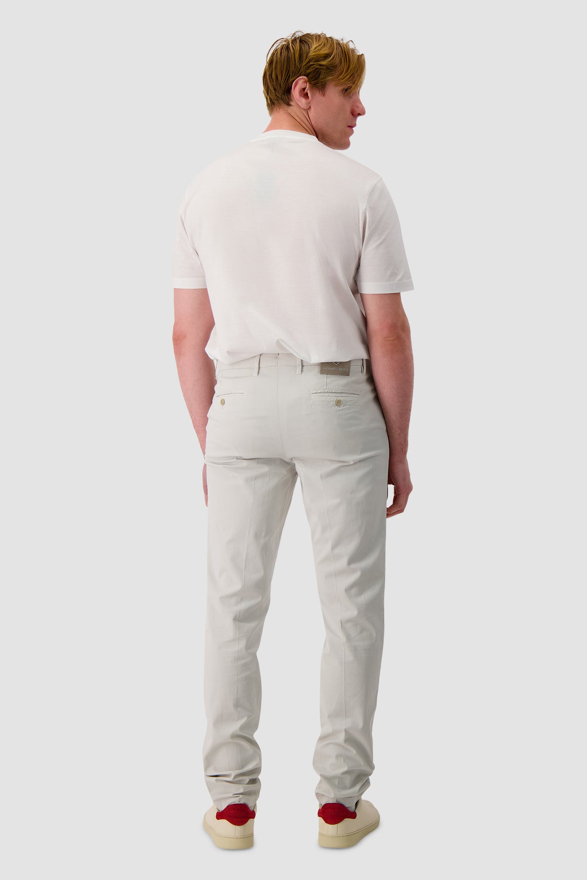 Richard J. Brown Off White Trousers