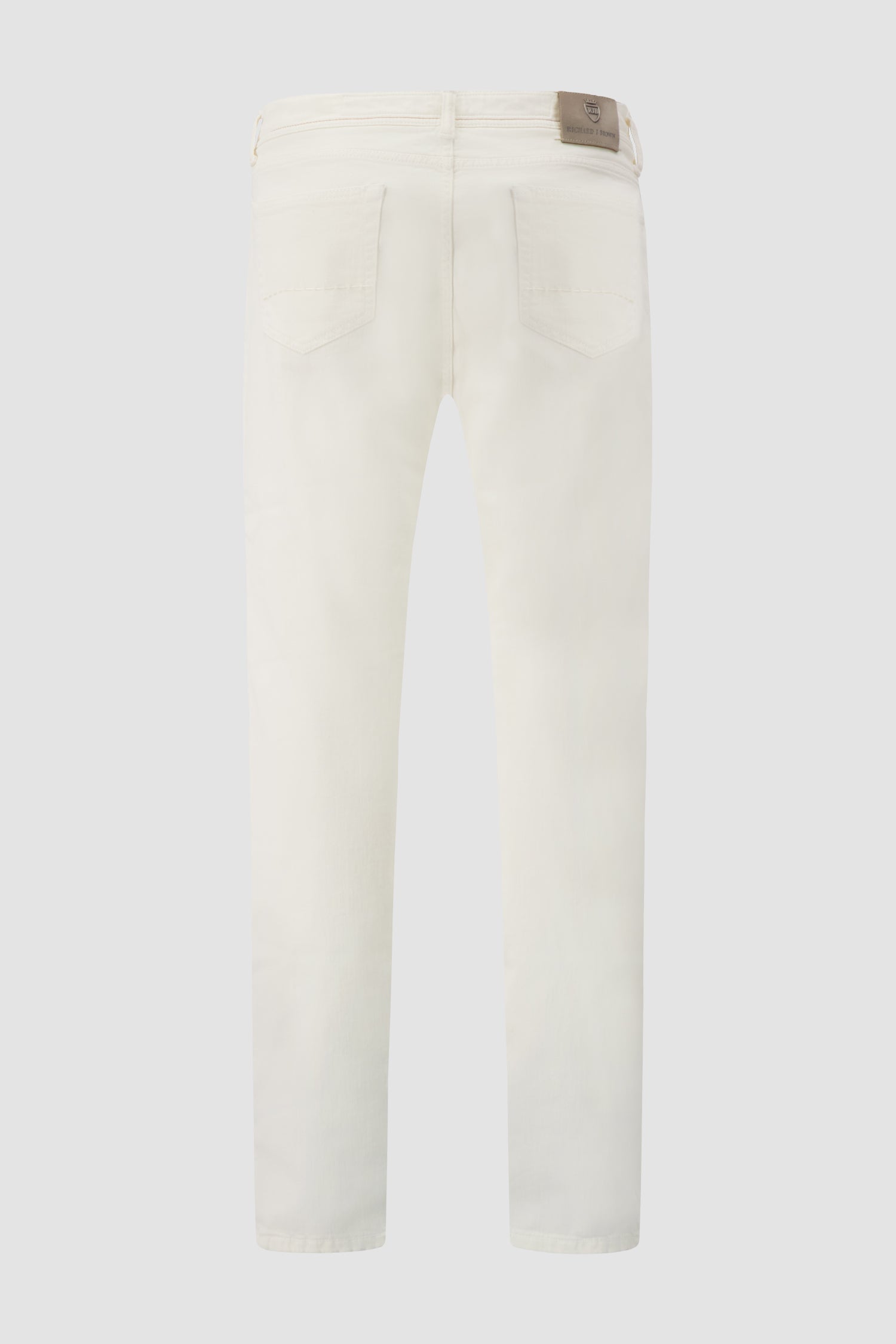 Richard J Brown White Denim Milano Jeans