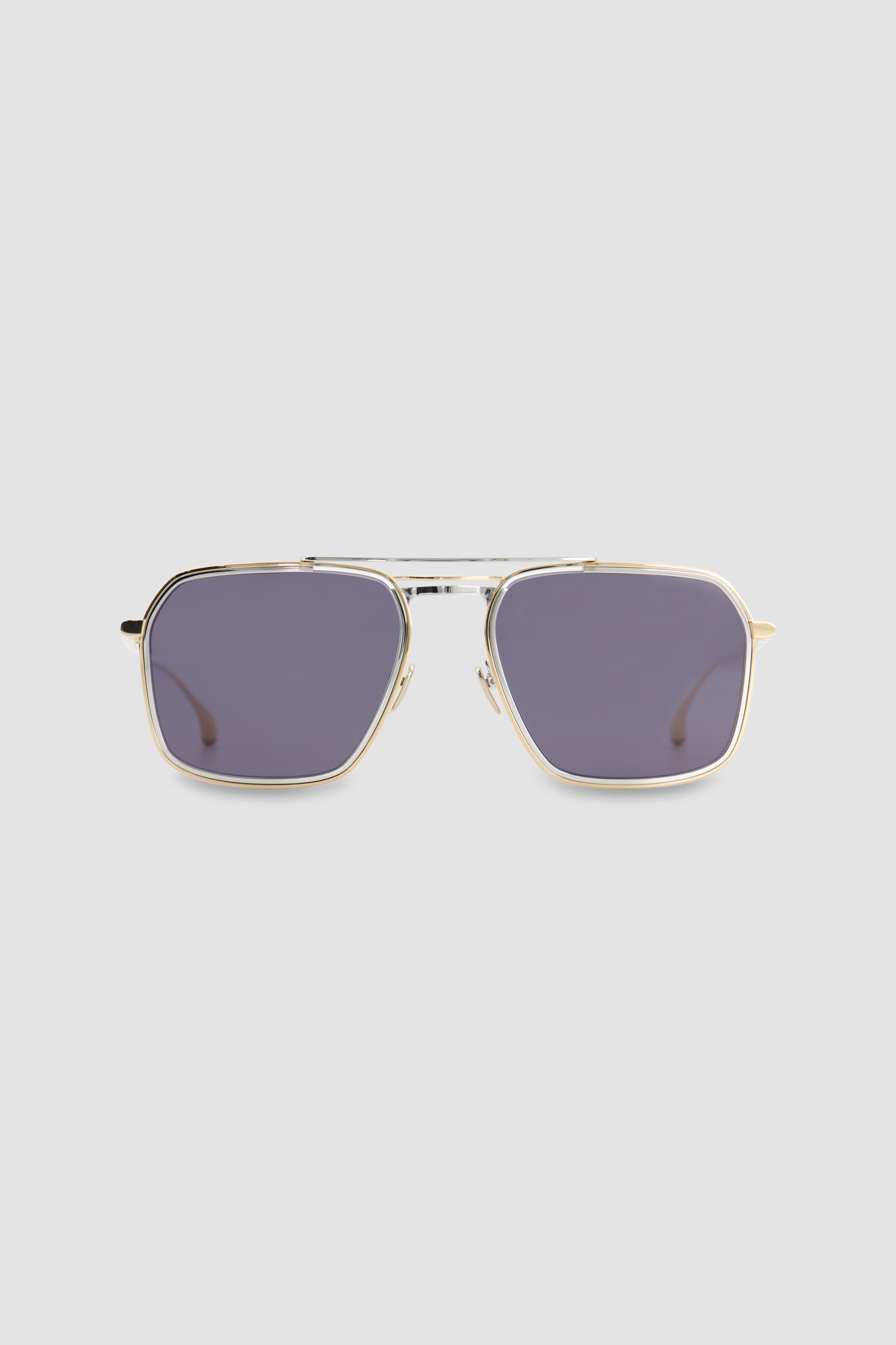 Masunaga Gold/Silver Taka Sunglasses