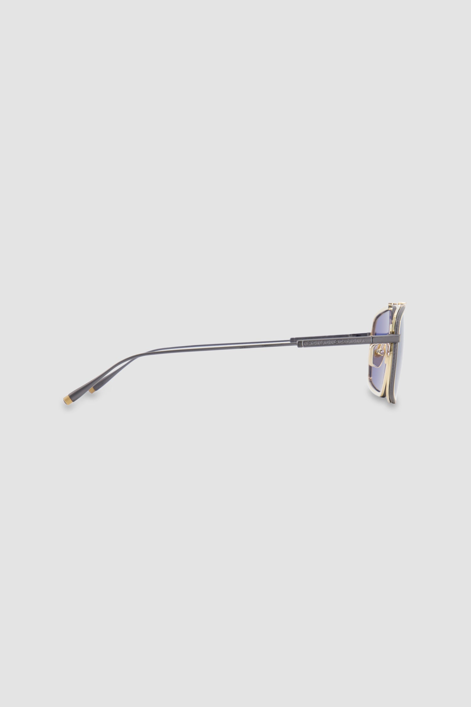 Masunaga Black/Gold Tobi Sunglasses