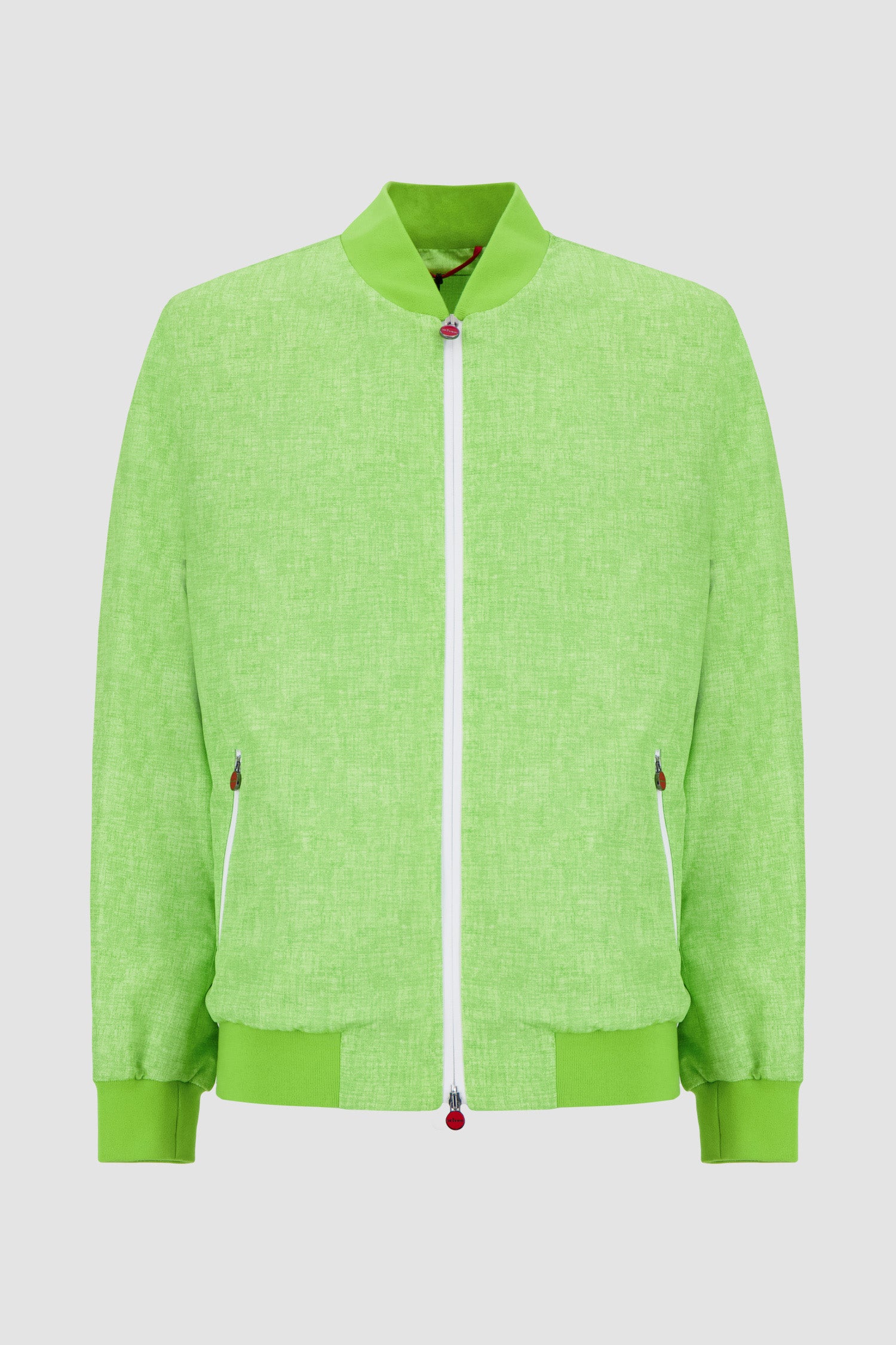 Kiton Green Bomber Jacket