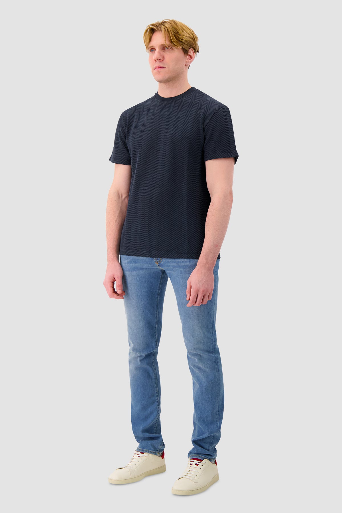 Missoni Navy Chevron T-shirt