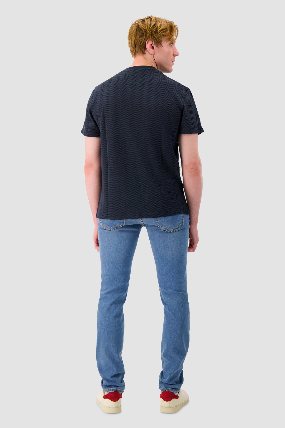Missoni Navy Chevron T-shirt