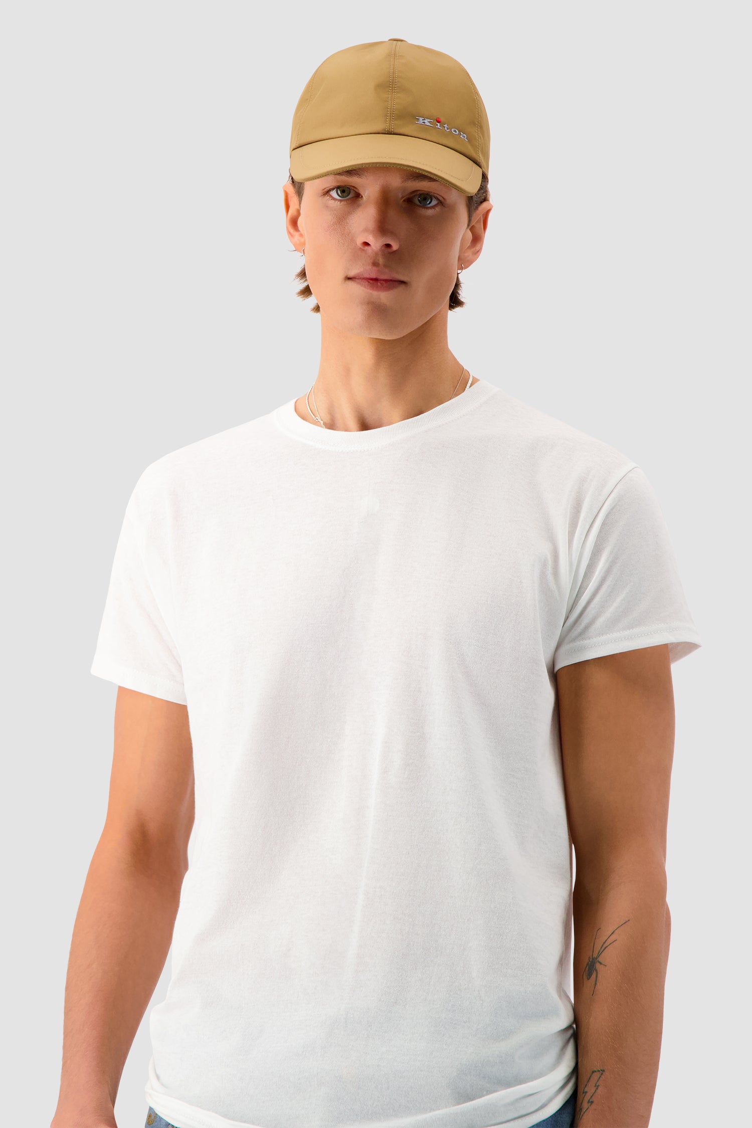 Kiton Taupe Baseball Cap