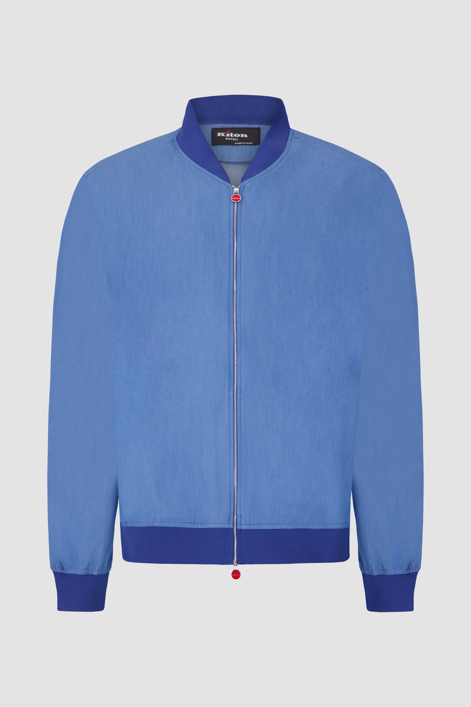 Kiton Blue Pahoa Bomber Jacket